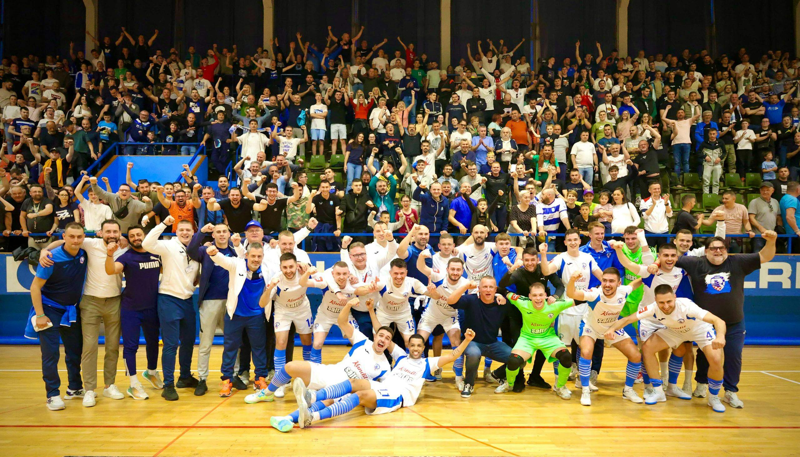 U „grotlu“ Zrinjevca MNK Osijek Kandit izborio finale!