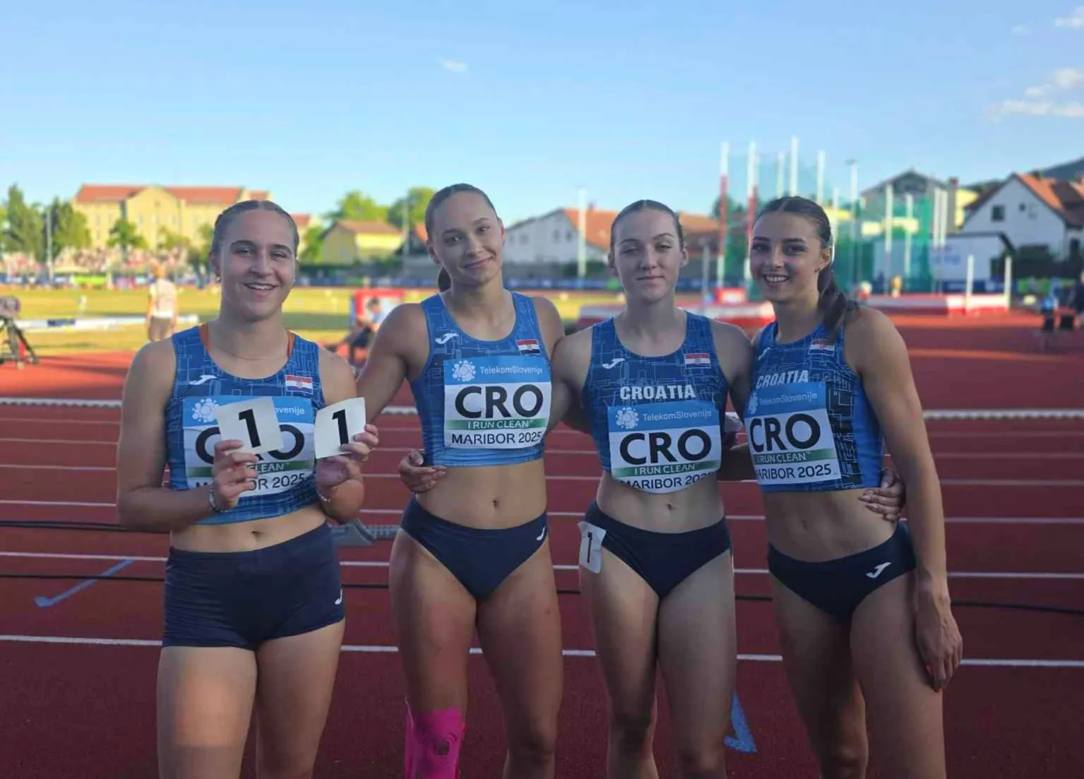 Mia i Melani rekordno u štafeti 4x100