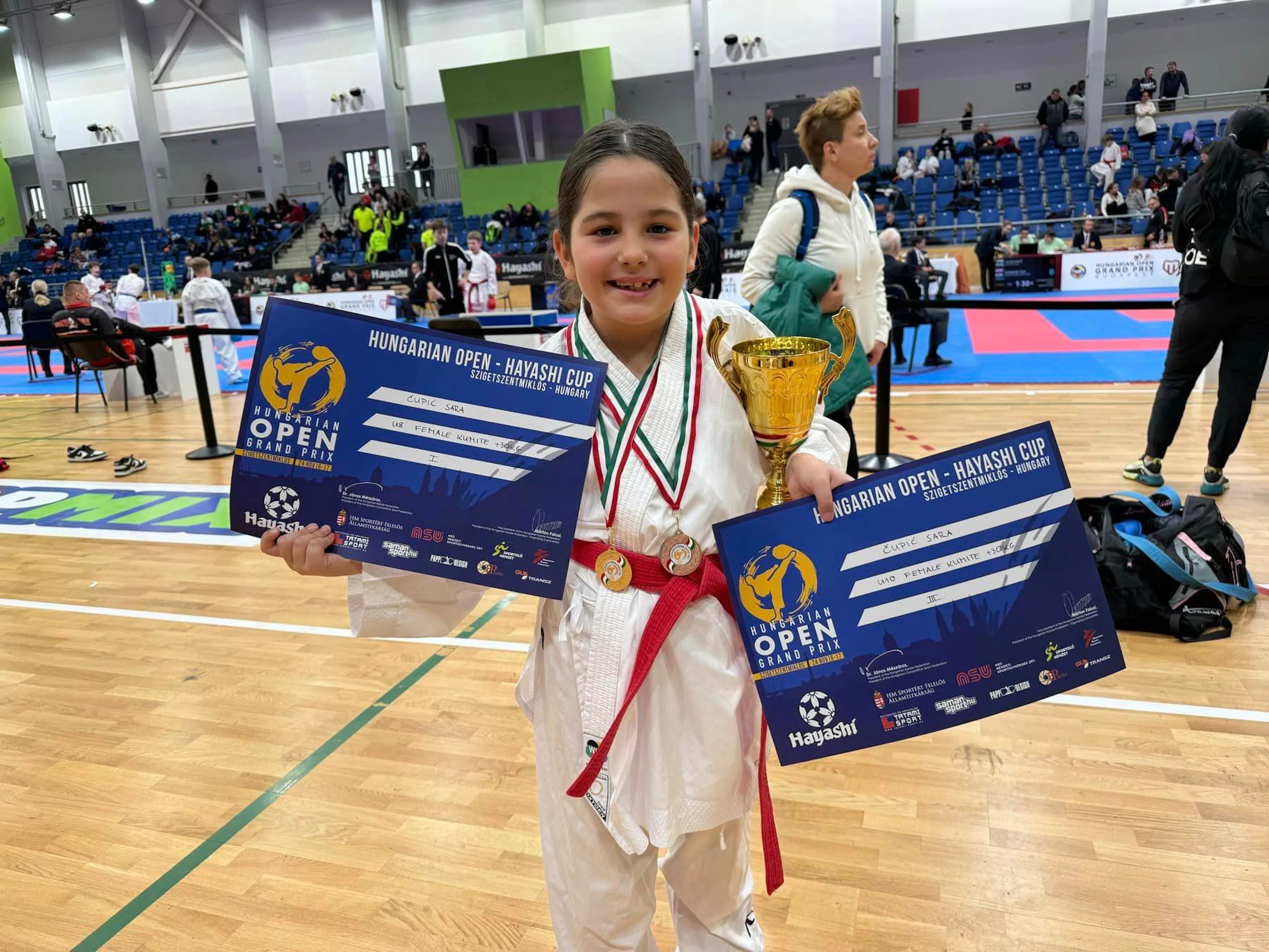 Dva zlata i dvije bronce u Budimpešti za Karate Akademiju