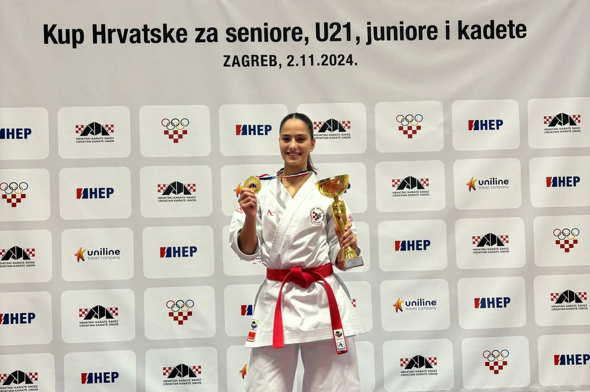 Katia Šegavčić pobjednica Kupa Hrvatske za juniorke