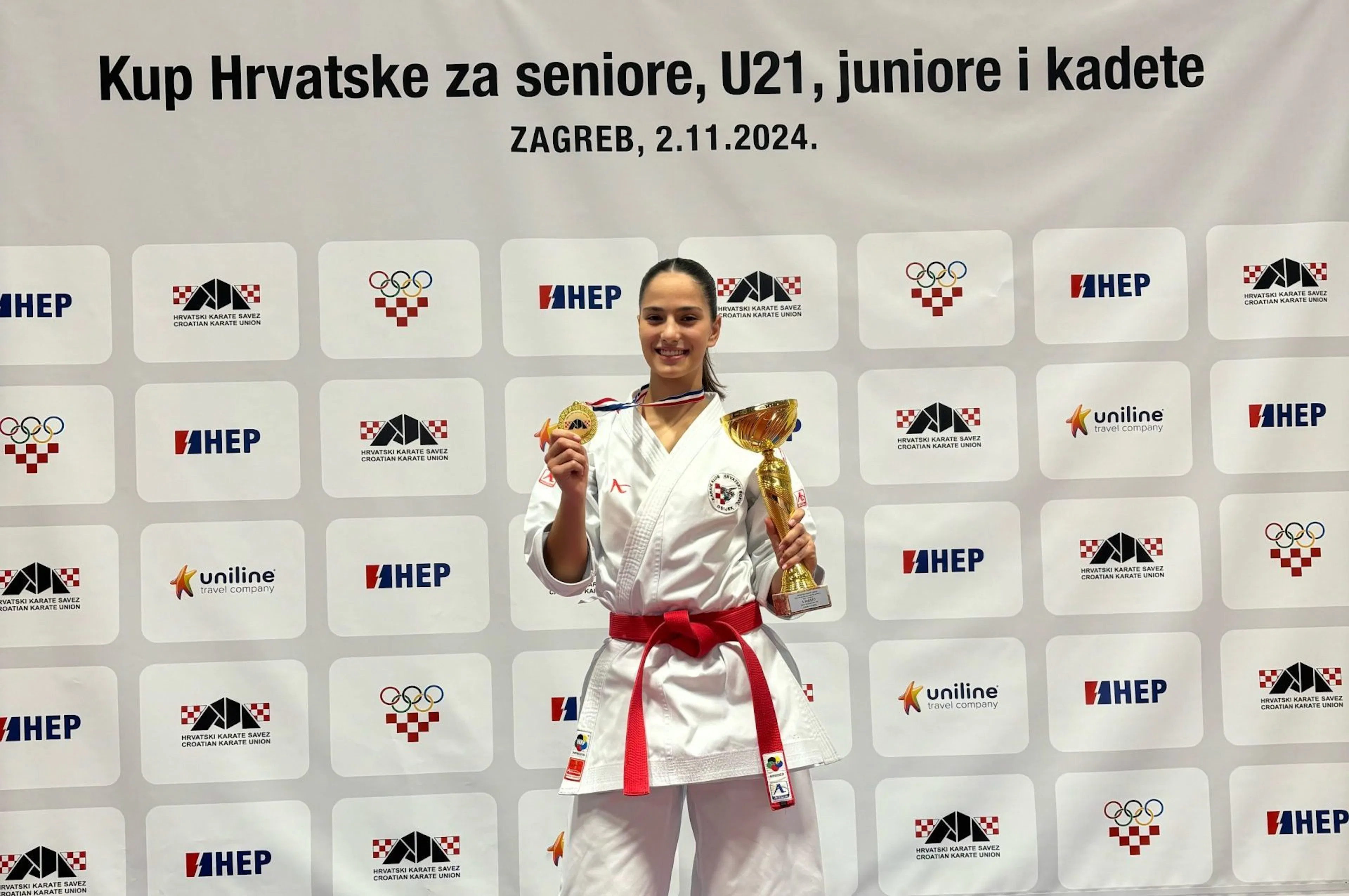 Katia Šegavčić pobjednica Kupa Hrvatske za juniorke