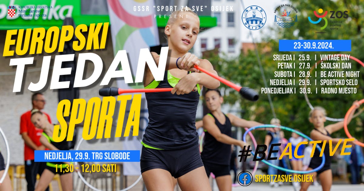 Slijedi nam Europski tjedan sporta