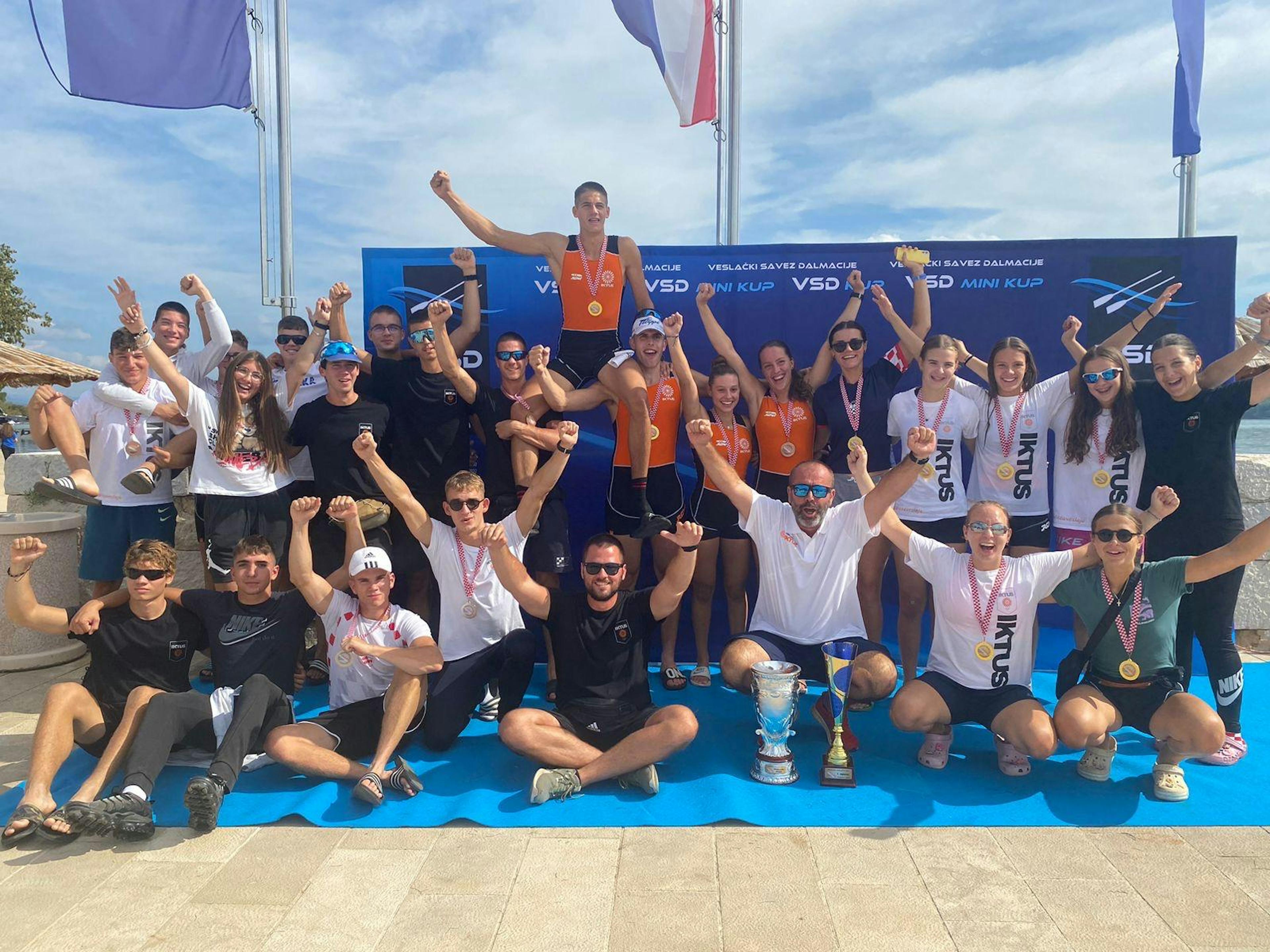 Iktusovci osvojili Hrvatski veslački kup!