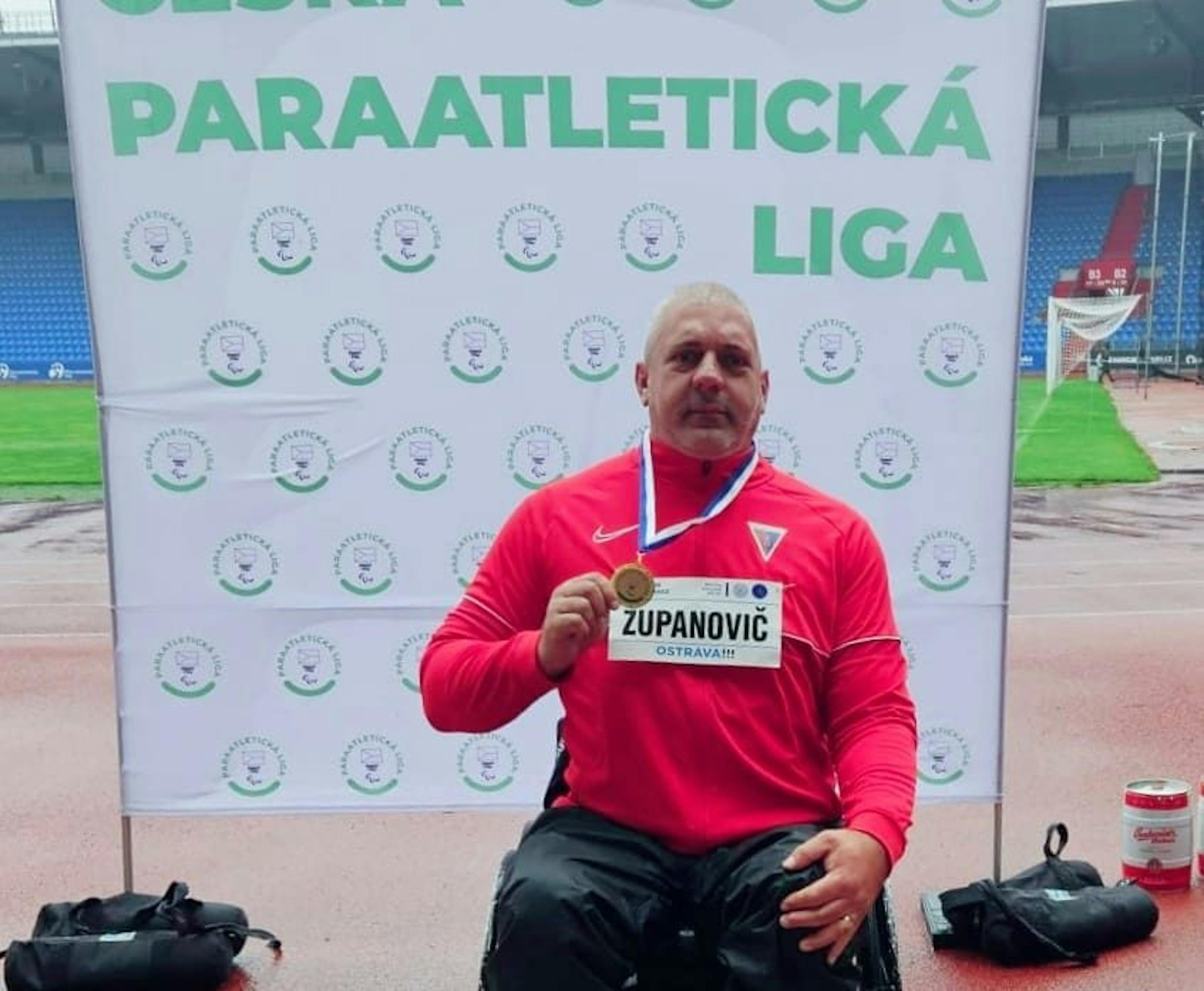 Marin Županović zlatni u Ostravi