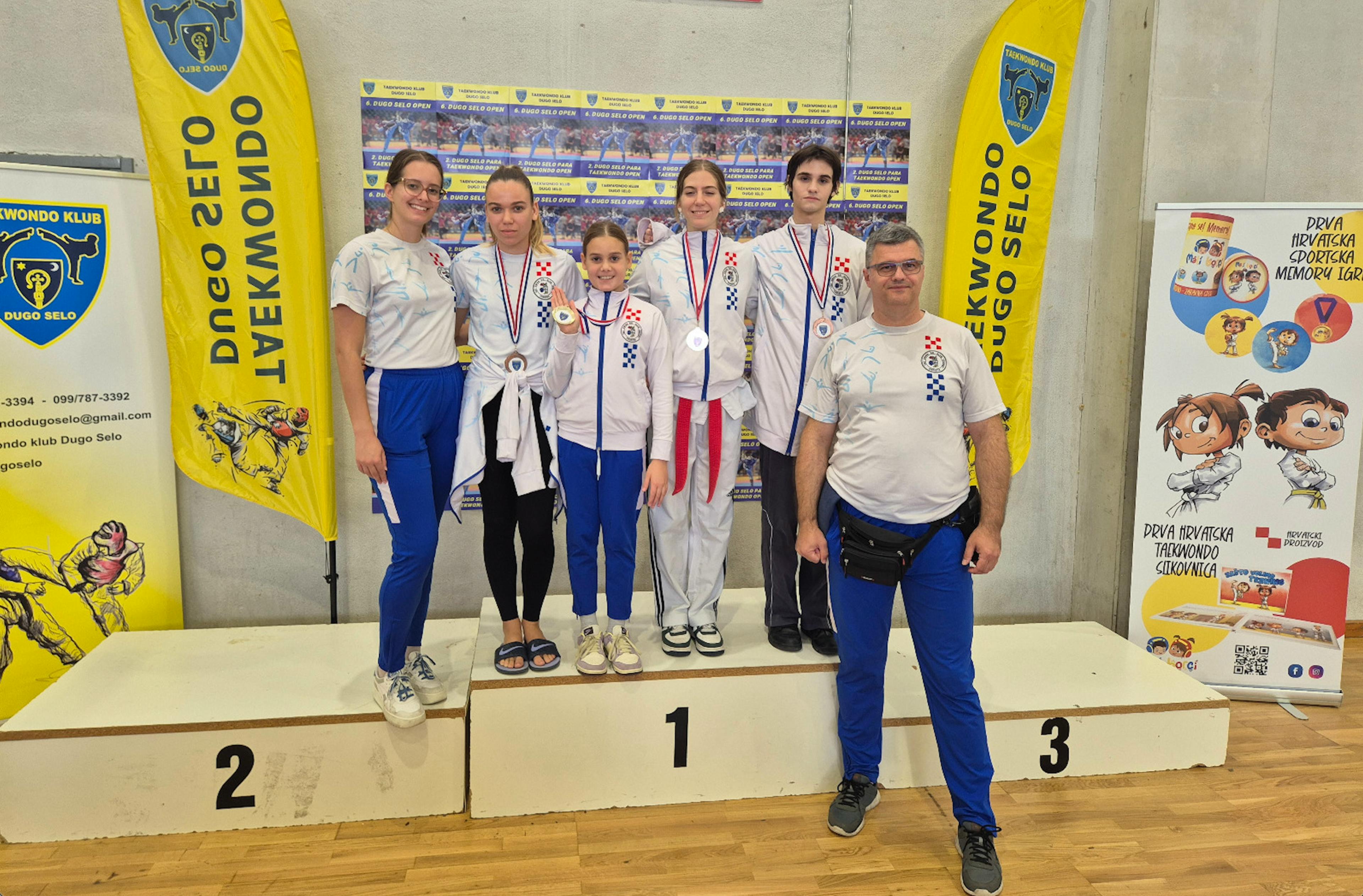 Tri zlatne medalje za TK Osijek u Dugom Selu