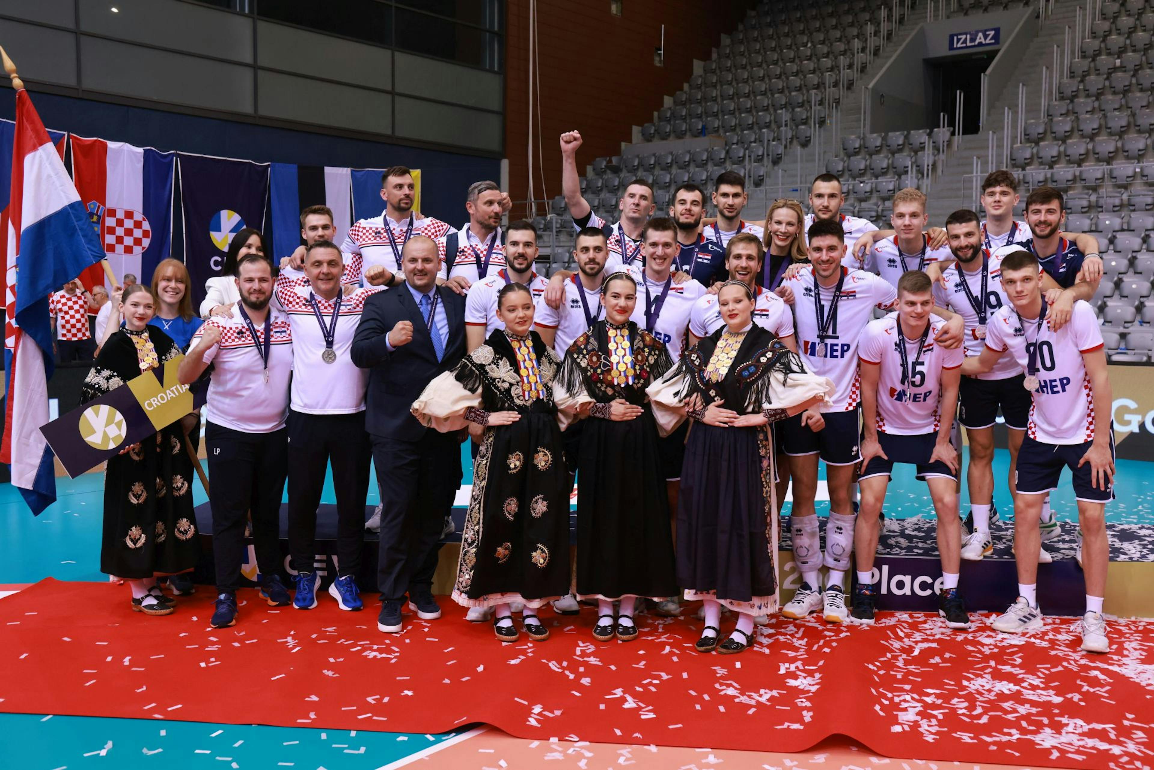 Naši odbojkaši drugi u Zlatnoj europskoj ligi