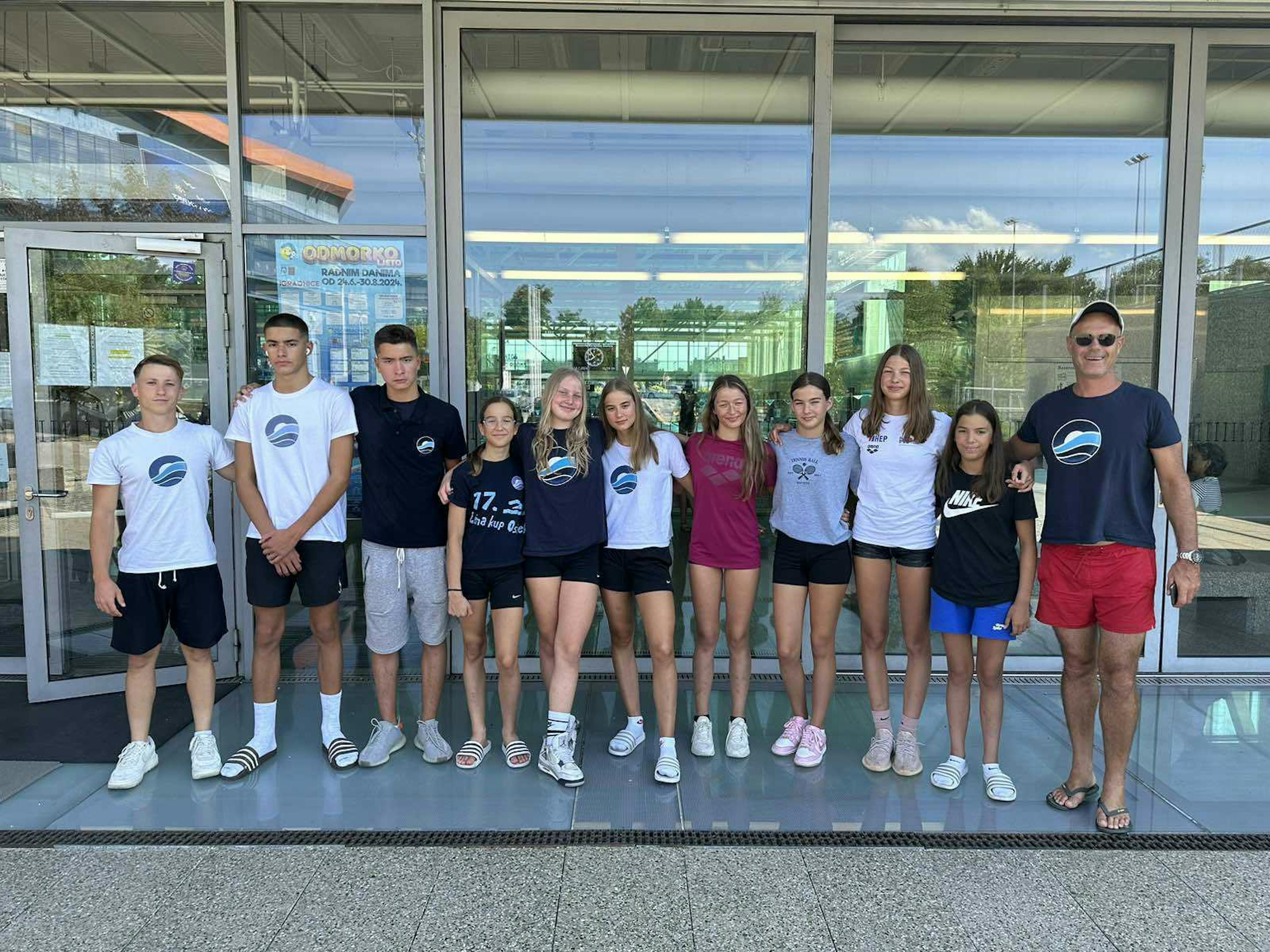 Pet medalja i dva pehara za osječke plivače na Kadetskom prvenstvu Hrvatske