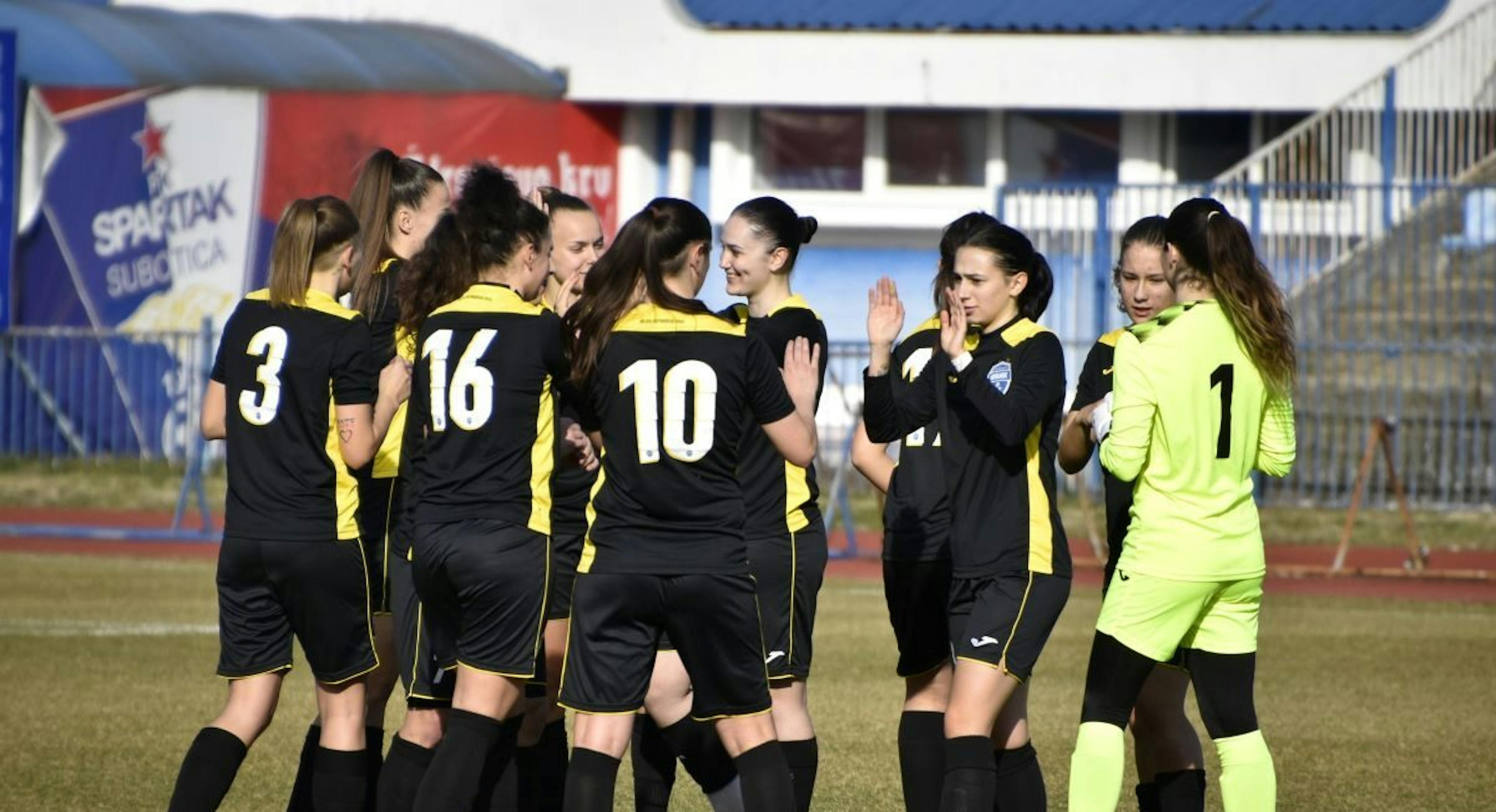 Osječke nogometašice sjajne na Poljudu!