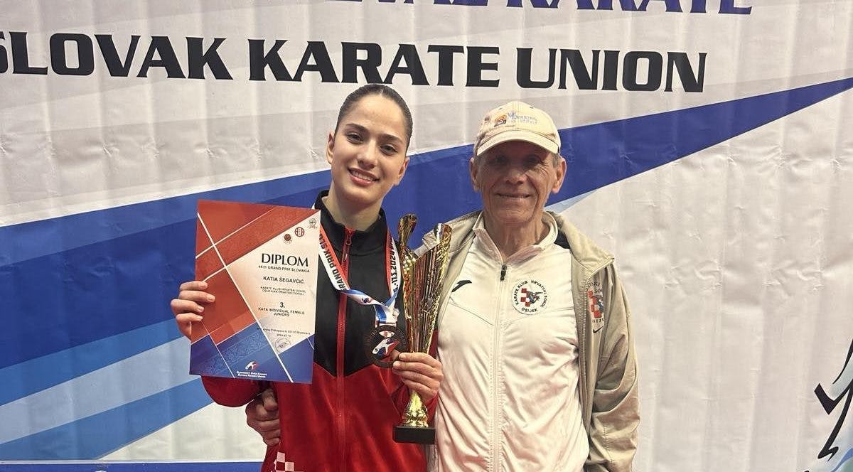 Katia Šegavčić brončana u Bratislavi