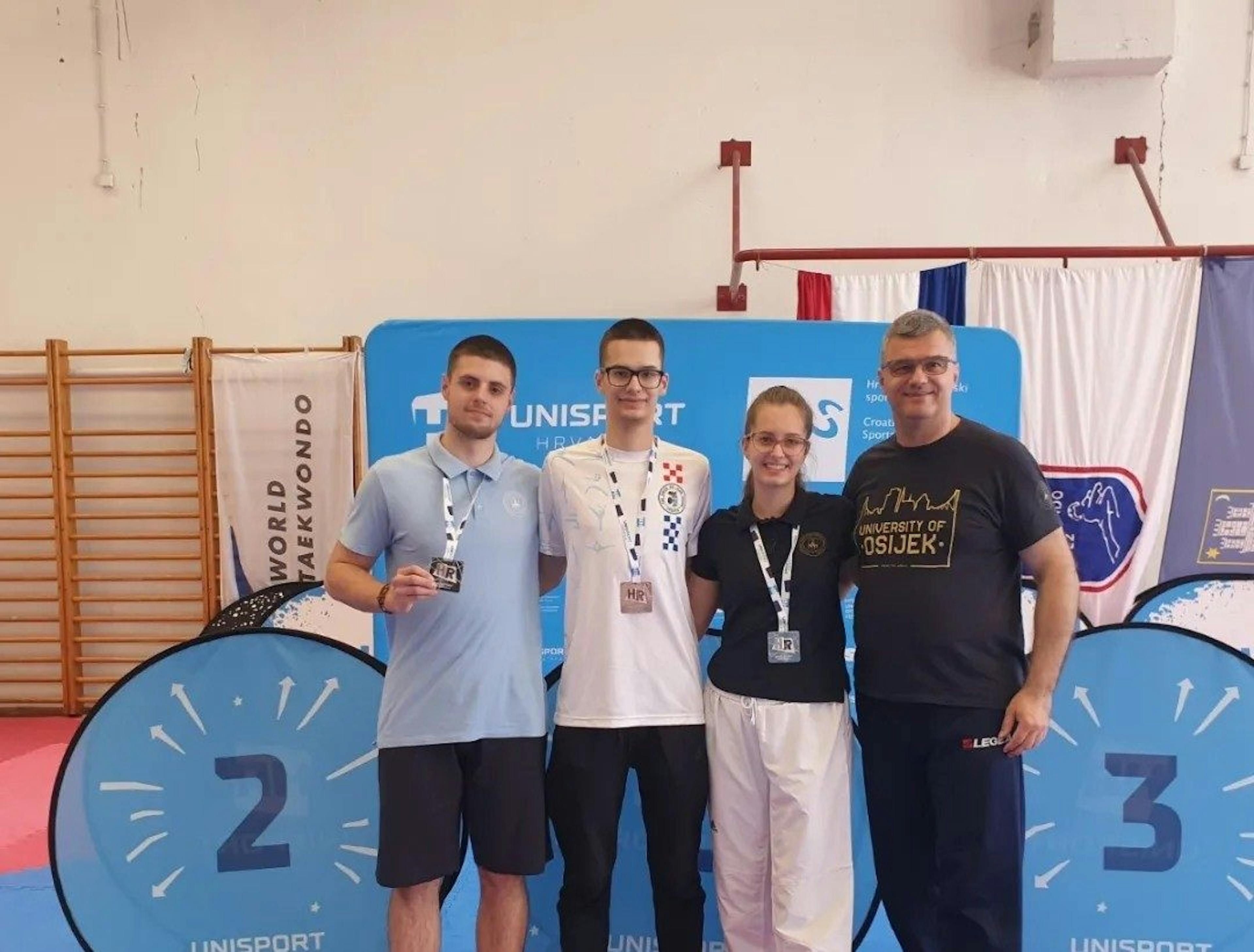 Osječanima dva studentska srebra