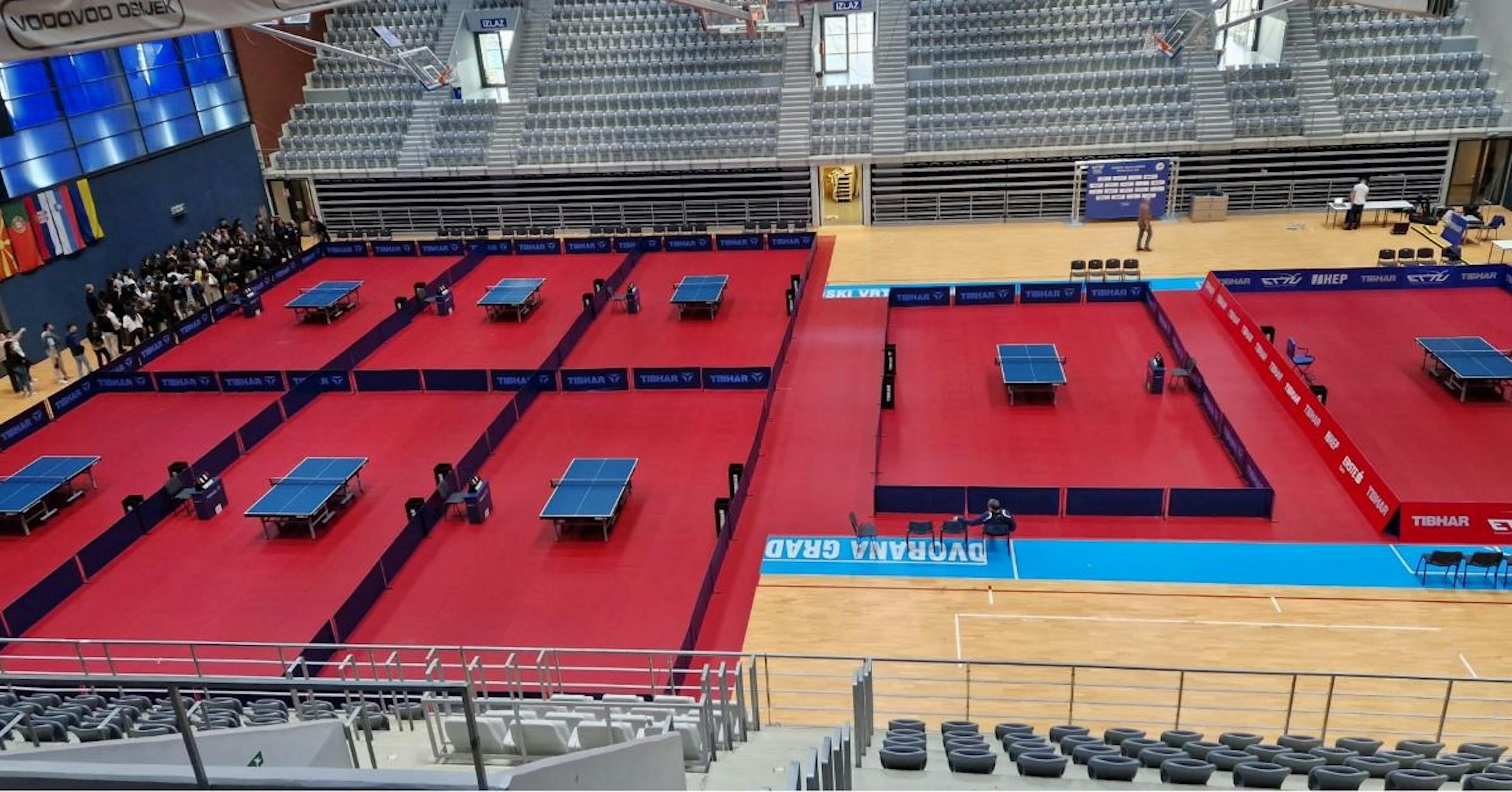 Stolnoteniska mladost ponovno u Gradskom vrtu