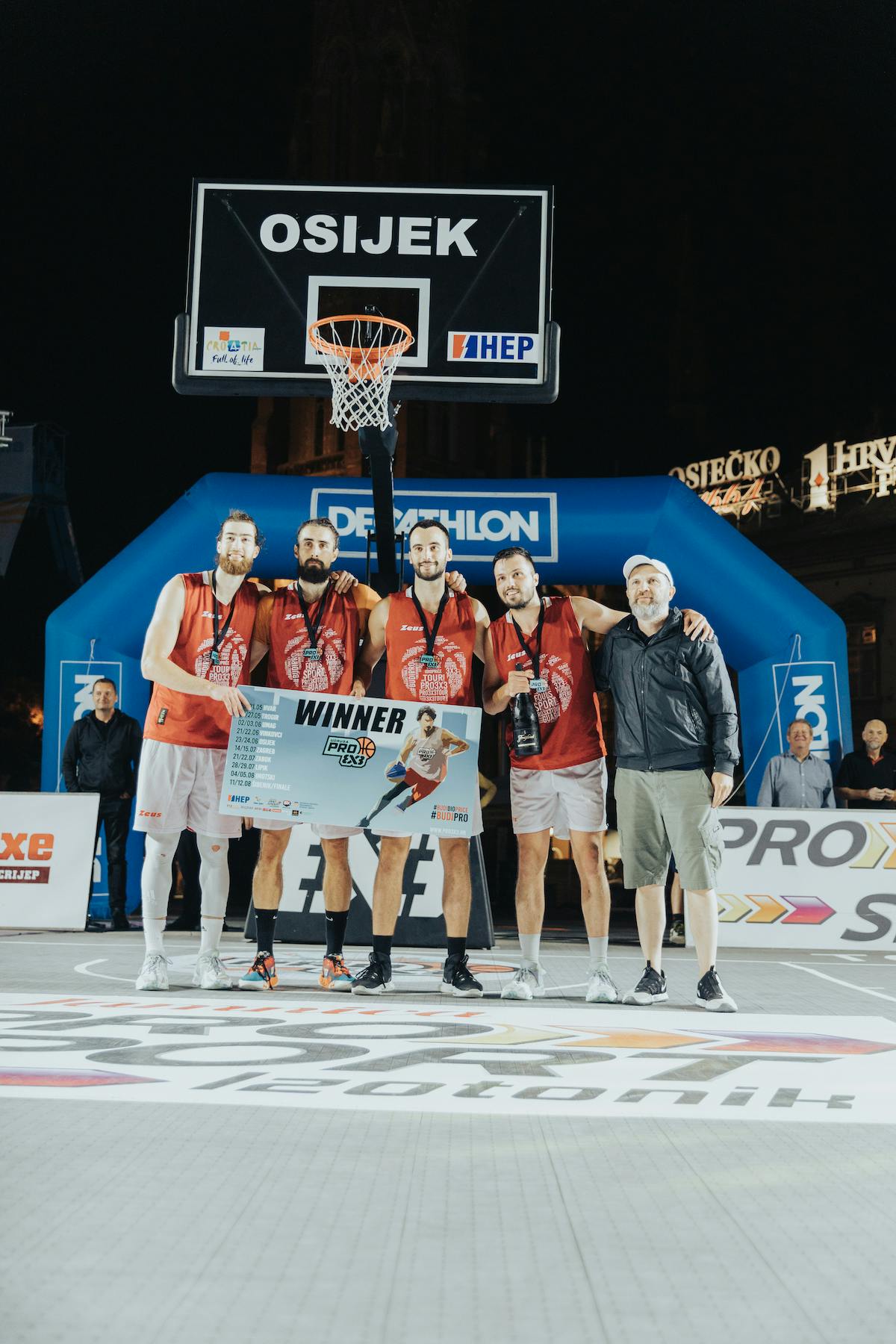 Zagrepčani najbolji na osječkom PRO 3x3