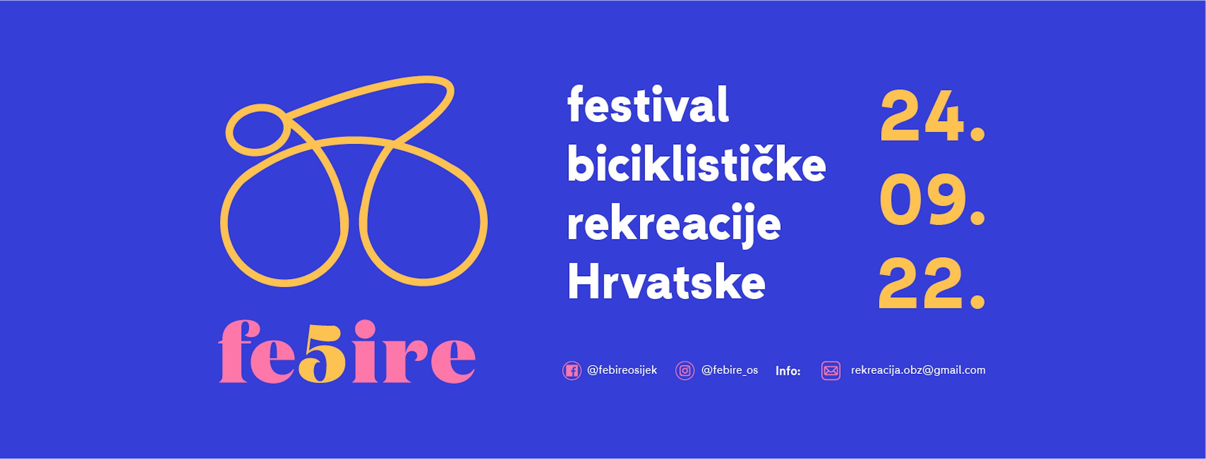 5. FEBIRE - Festival biciklističke rekreacije Hrvatske