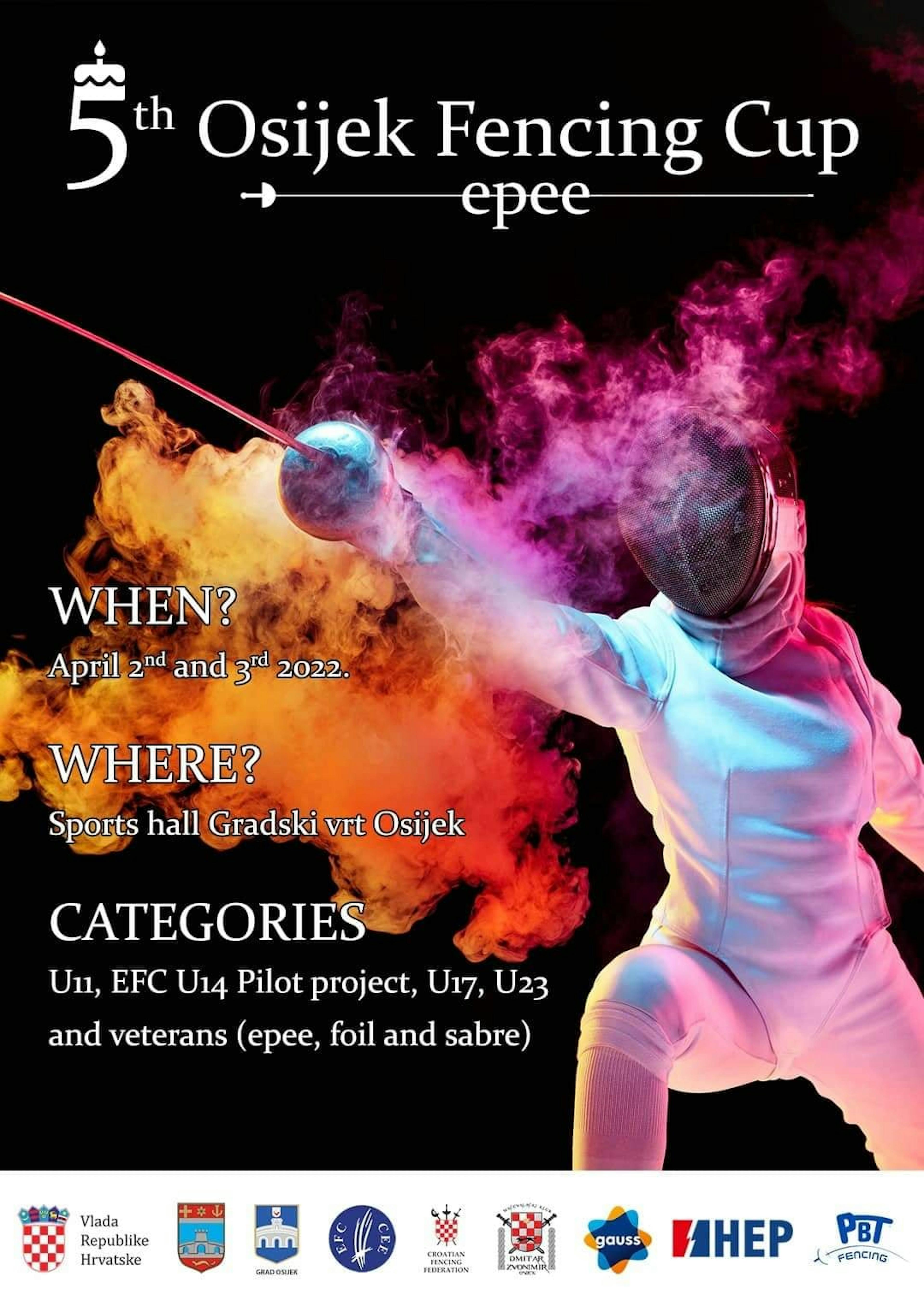 5. Kup grada Osijeka u mačevanju