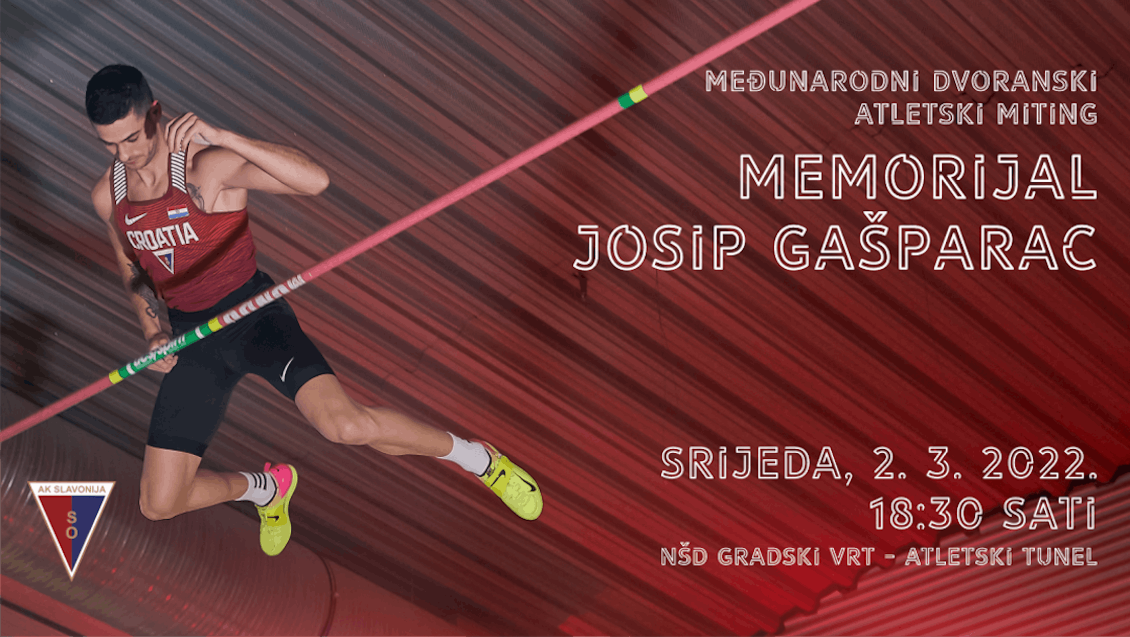 Održan 5. „Memorijal Josip Gašparac“, dvoranski miting u atletici