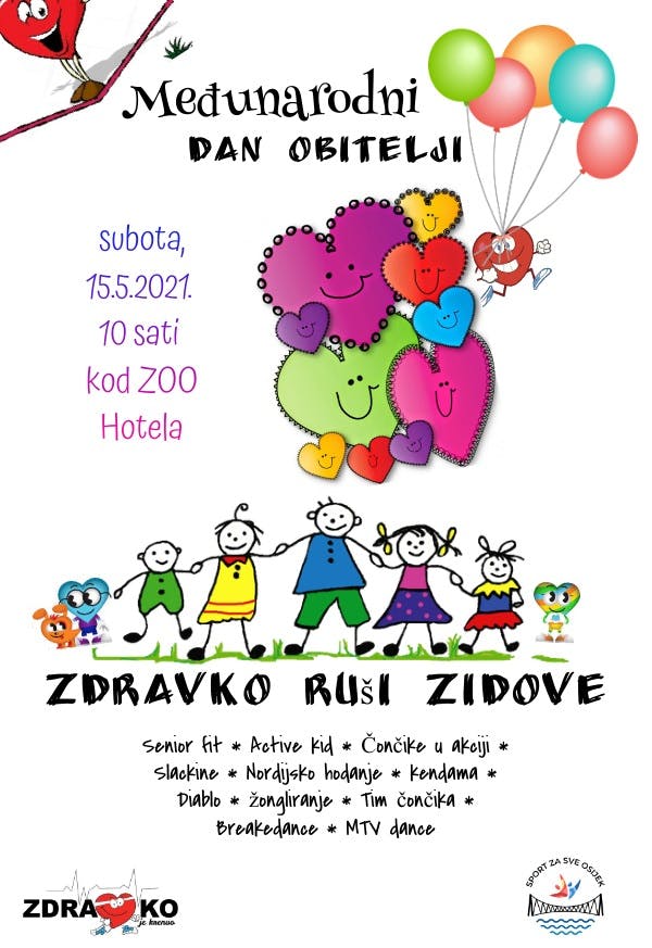 Međunarodni dan obitelji - "Zdravko ruši zidove"