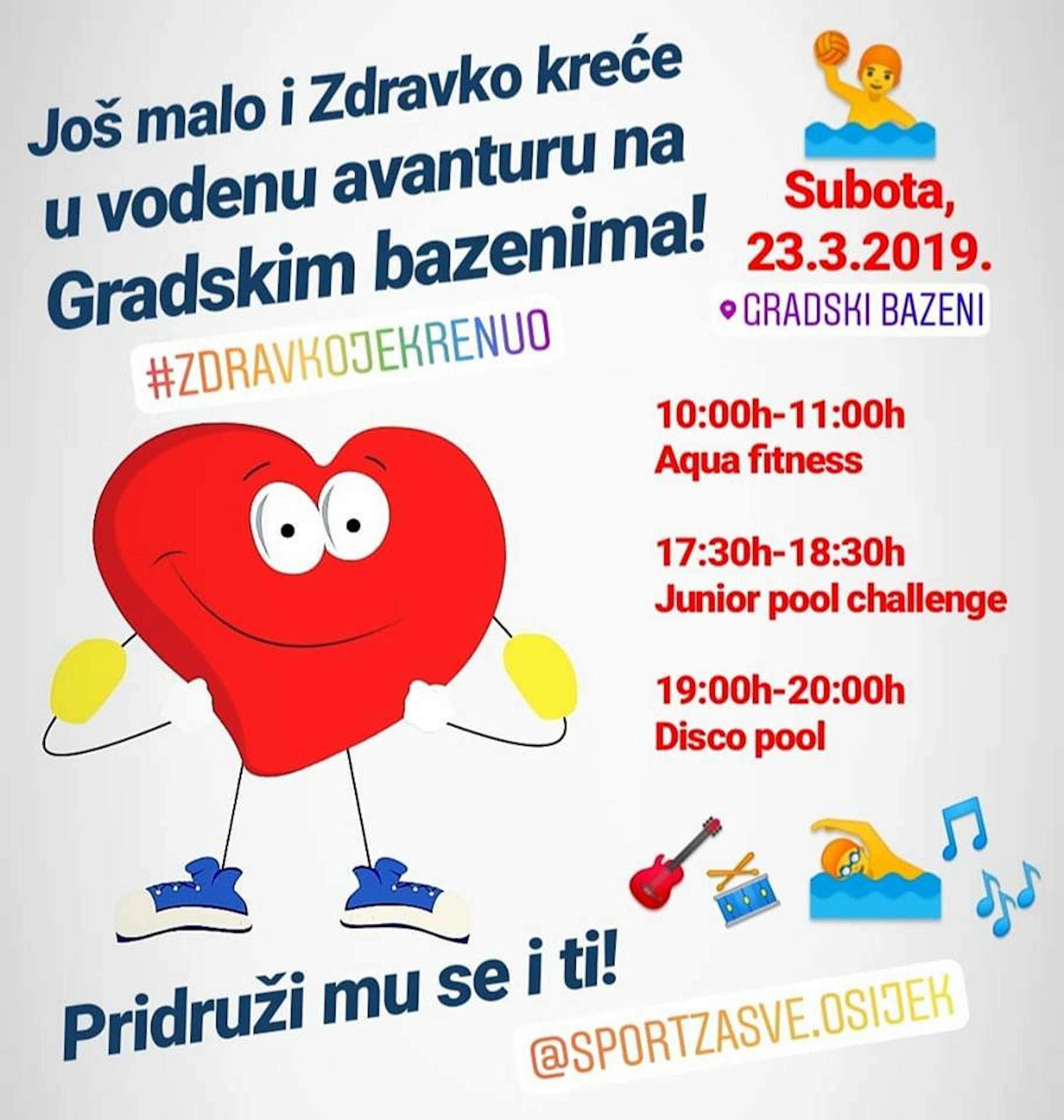 "Vodena avantura" na Gradskim bazenima