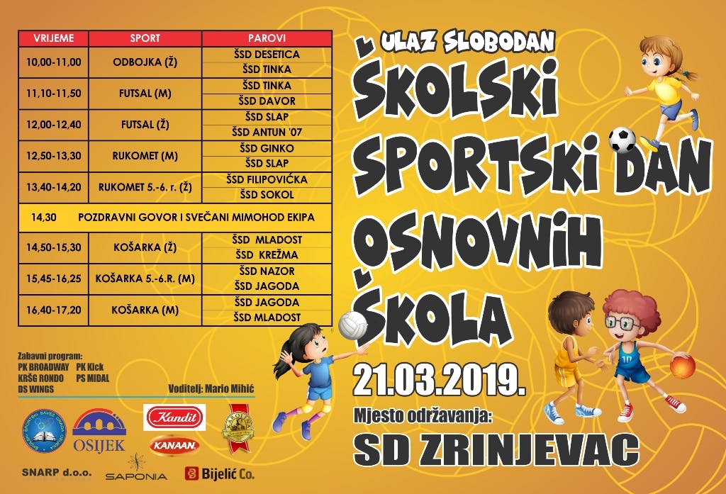 Školski sportski dan OŠ