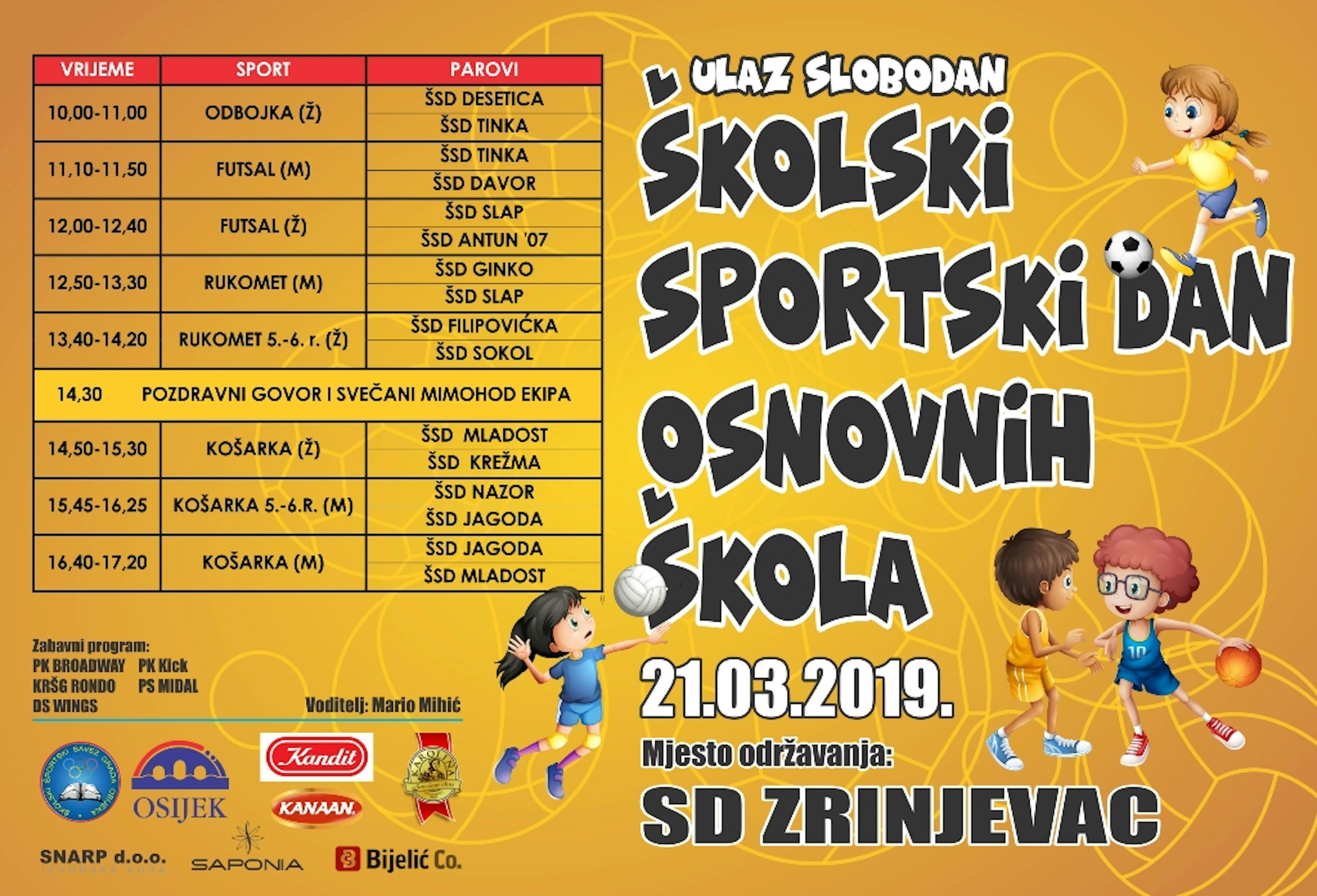 Školski sportski dan OŠ