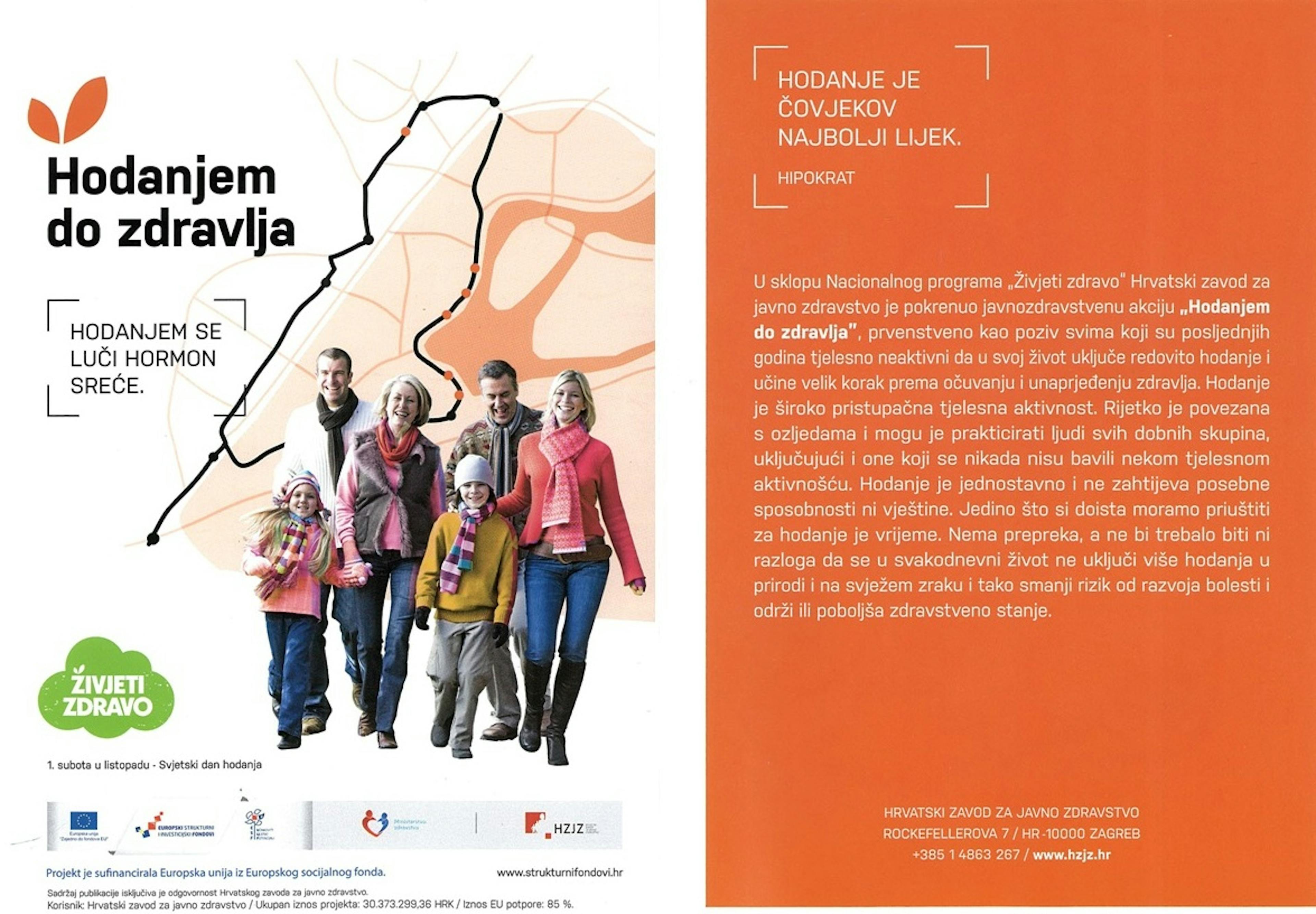 "Hodanjem do zdravlja"