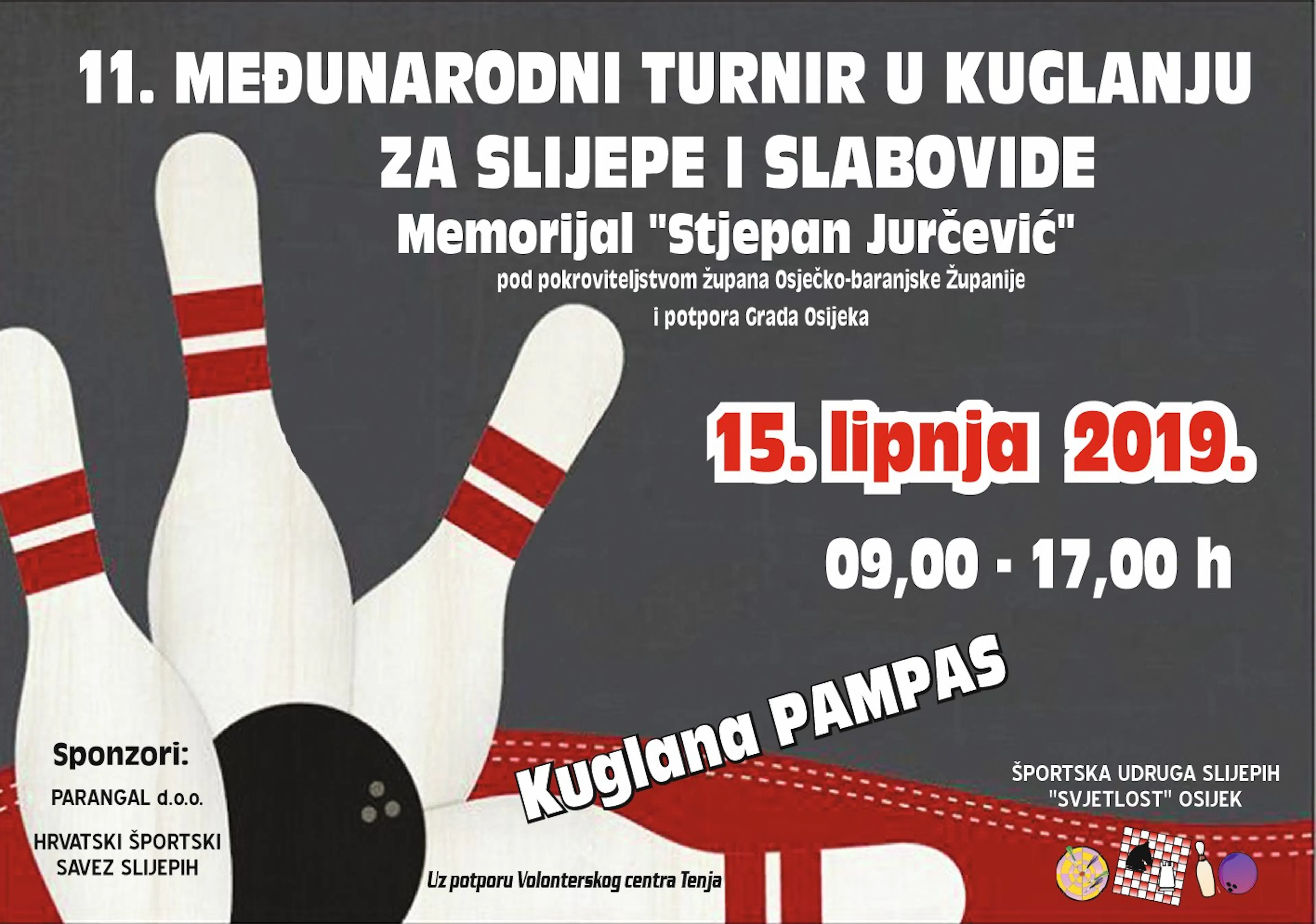 "Memorijal Stjepan Jurčević" u kuglanju za slijepe