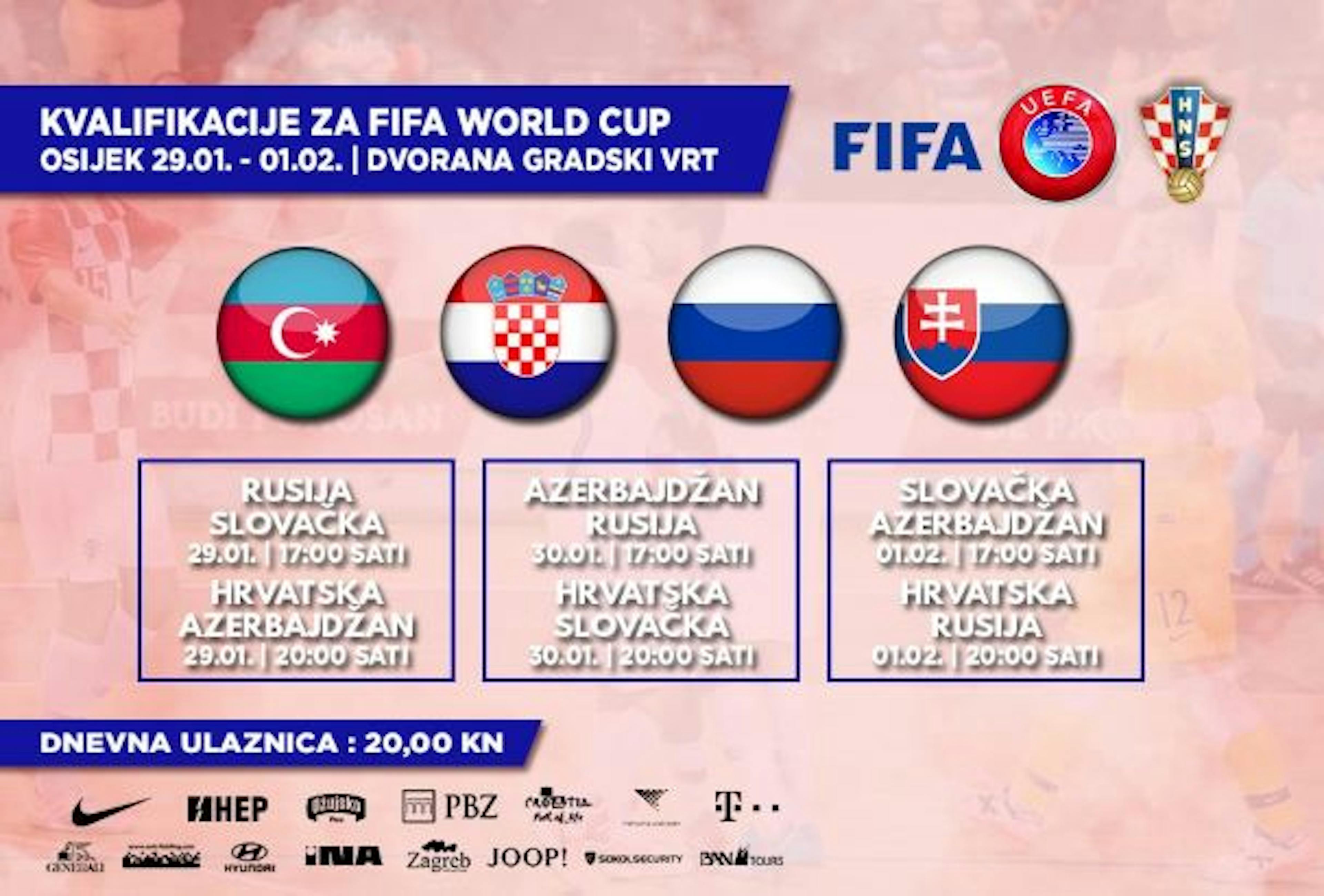 Futsal - kvalifikacije za SP 2020.