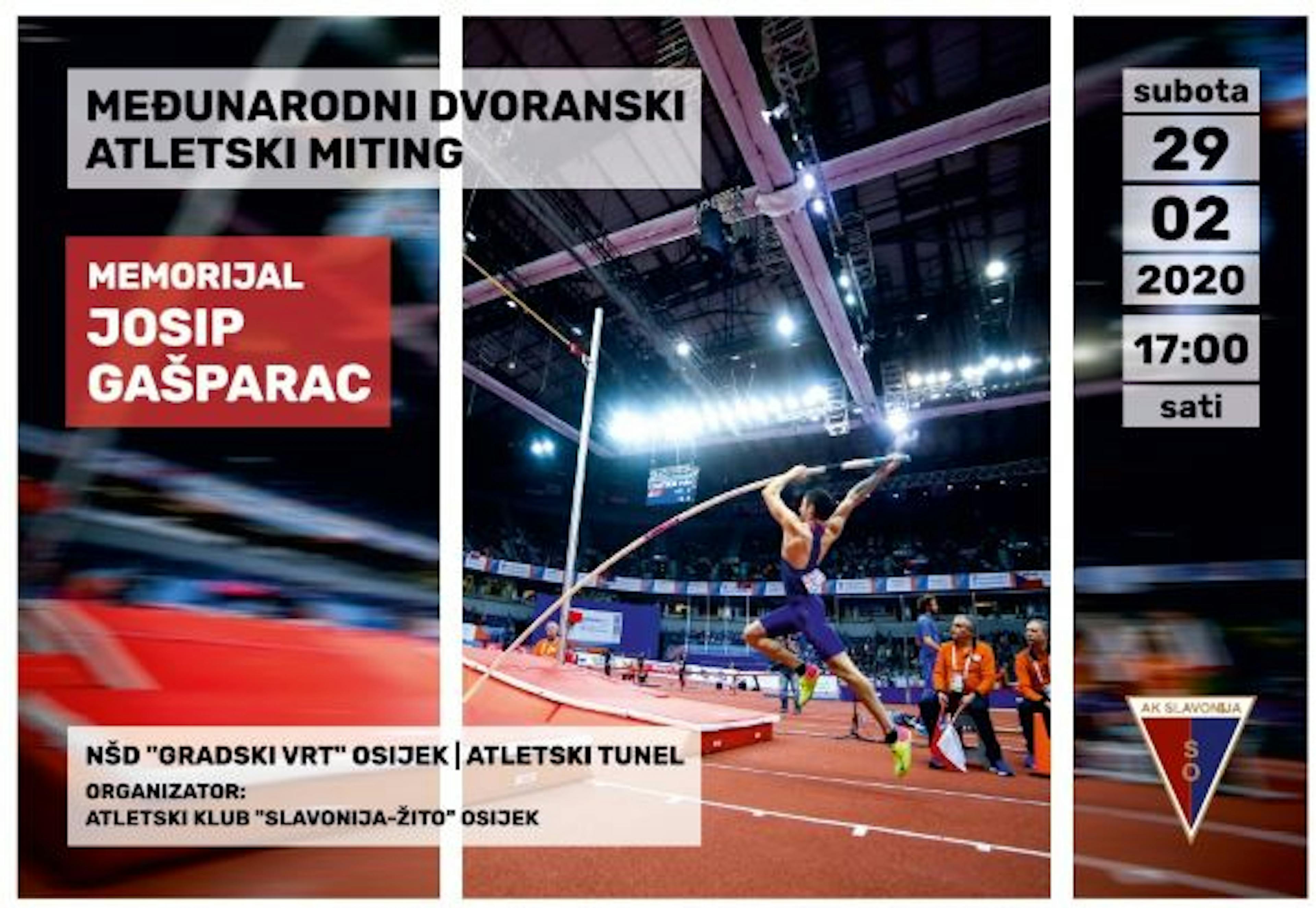 Atletski miting Memorijal "Josip Gašparac"