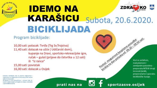 Biciklijada "Idemo na Karašicu"