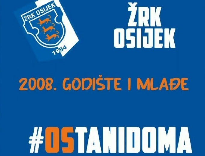 Kućni treninzi mladih rukometašica