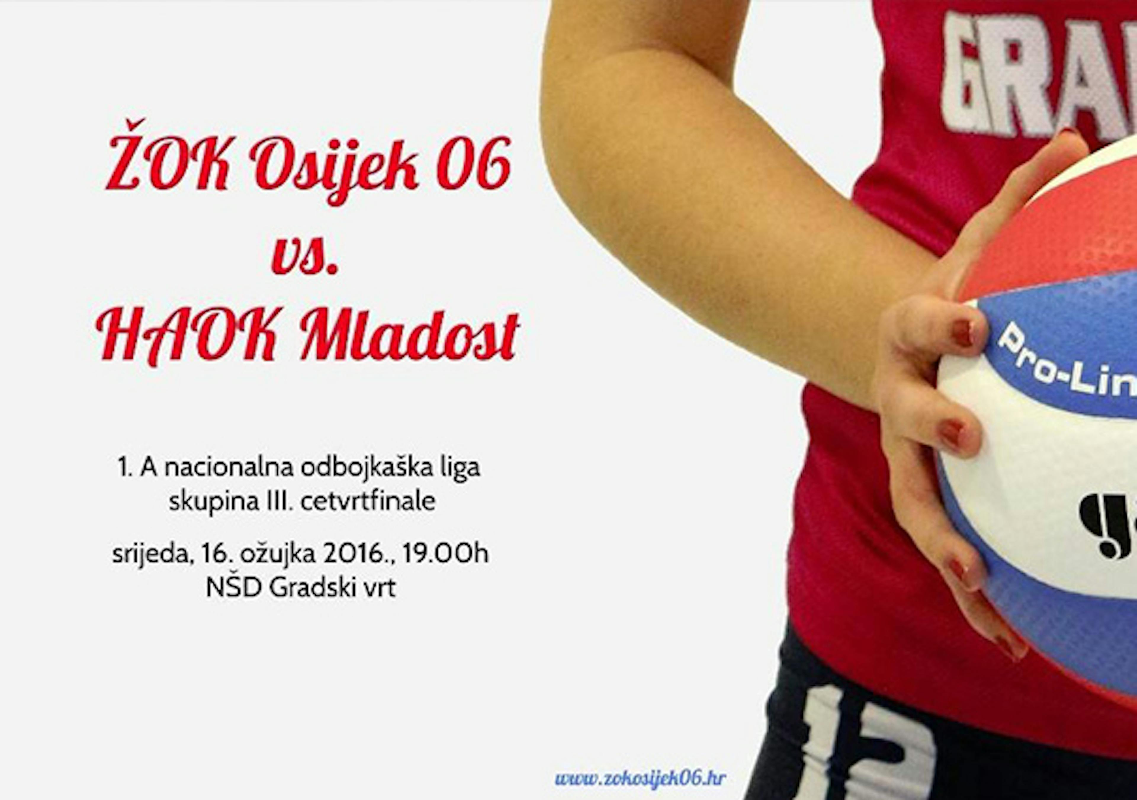 ŽOK Osijek 06 - HAOK Mladost (Zagreb)