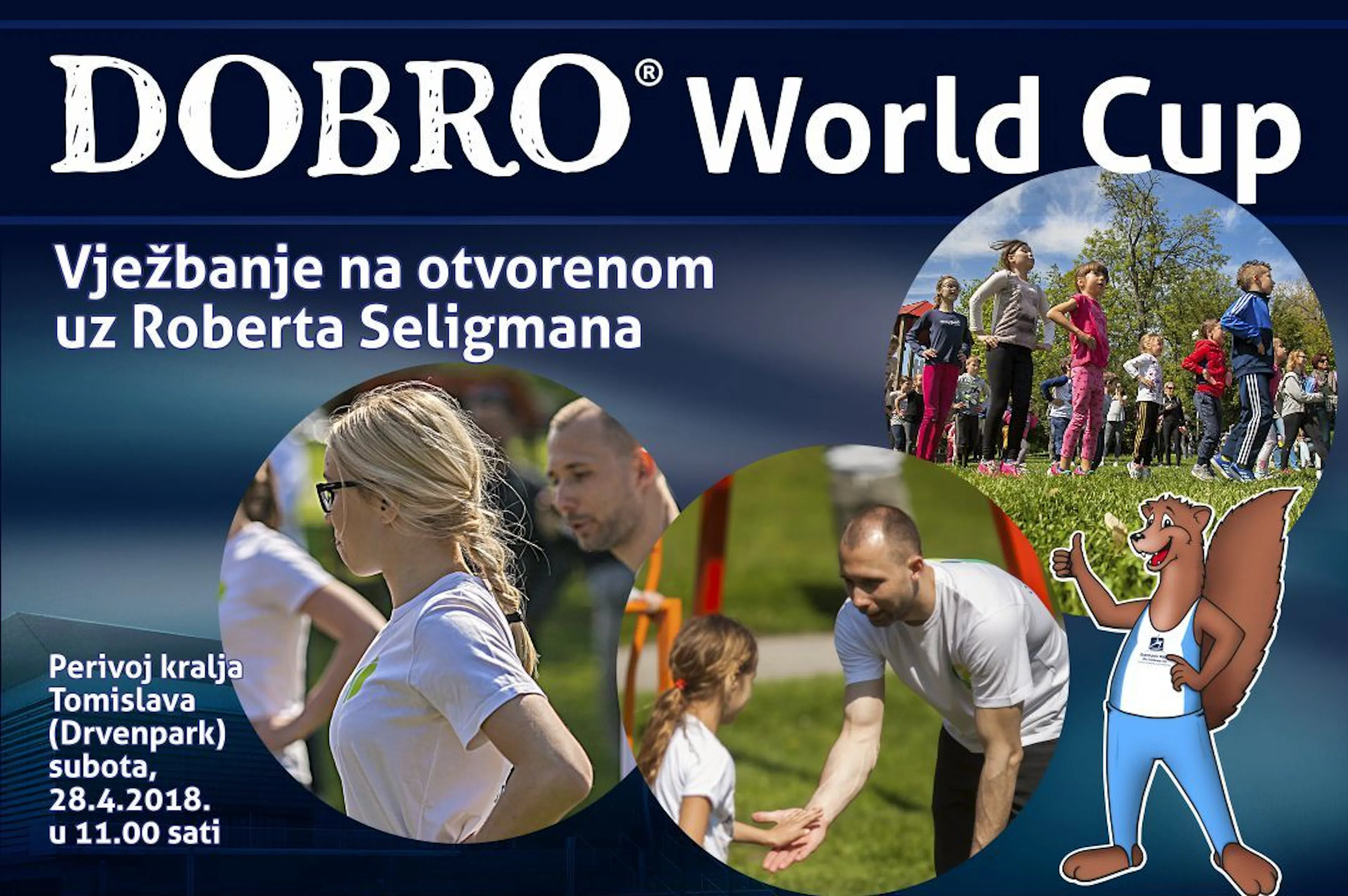 Vježbanje na otvorenom uz Roberta Seligmana