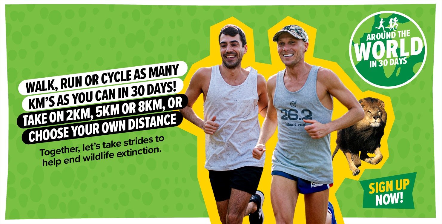 Walk, run or cycle as many km's as you can in 30 days. SIGN UP NOW!
