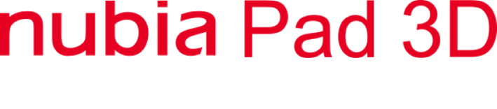 nubia Pad 3d Logo
