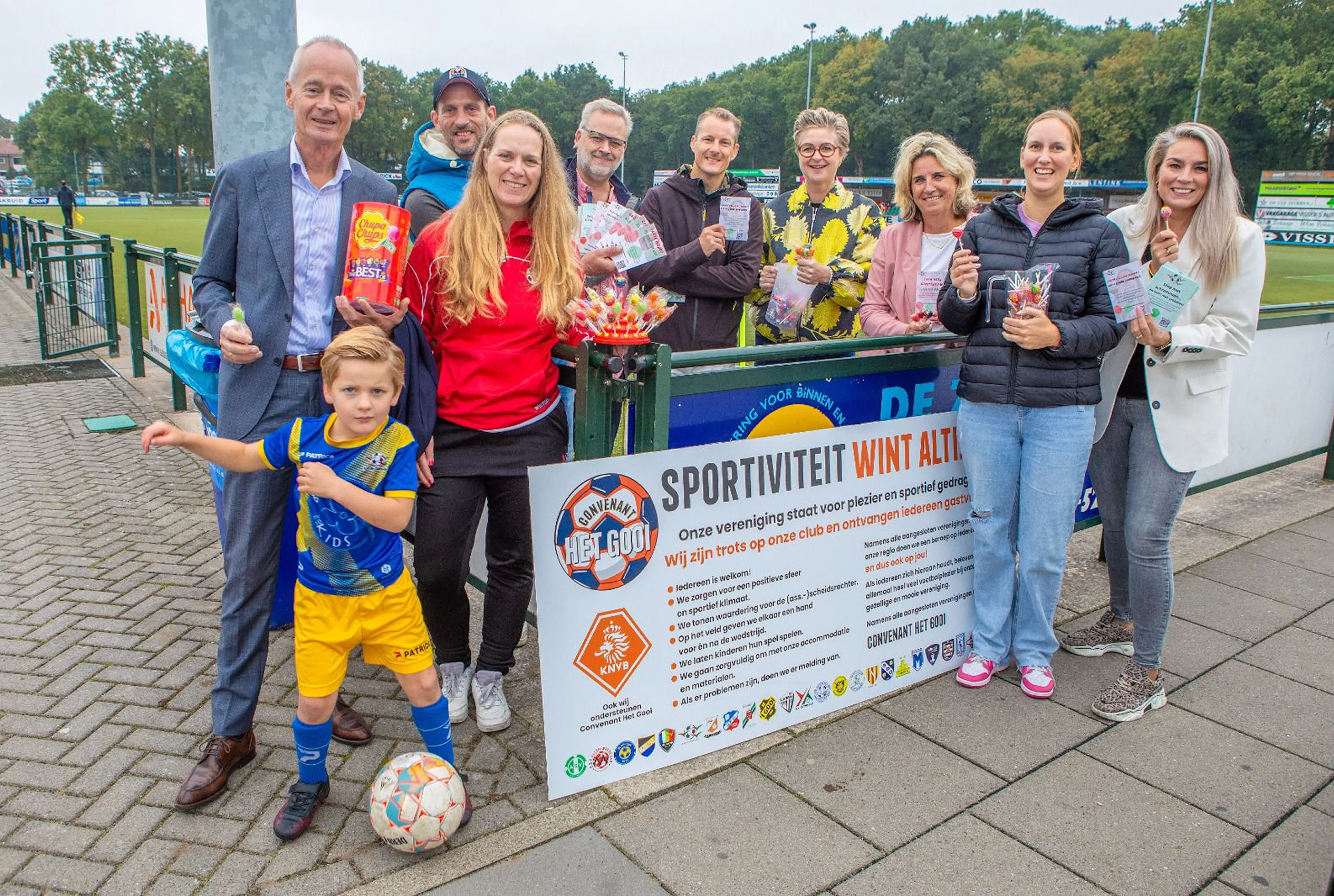 Lolly actie bij HSV De Zuidvogels