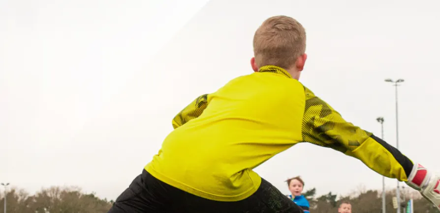 Schoolvoetbaltrainen