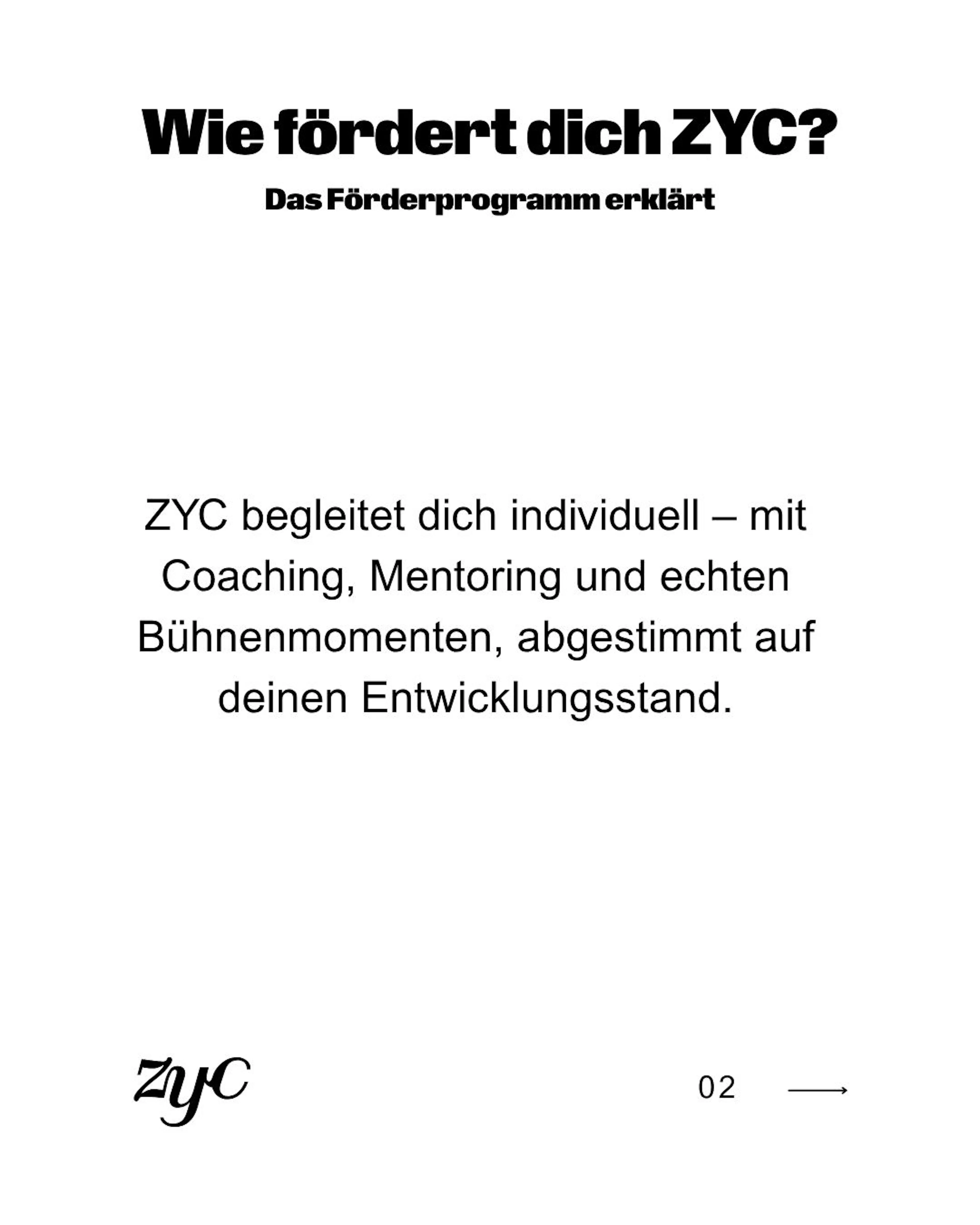 zyc erkärt