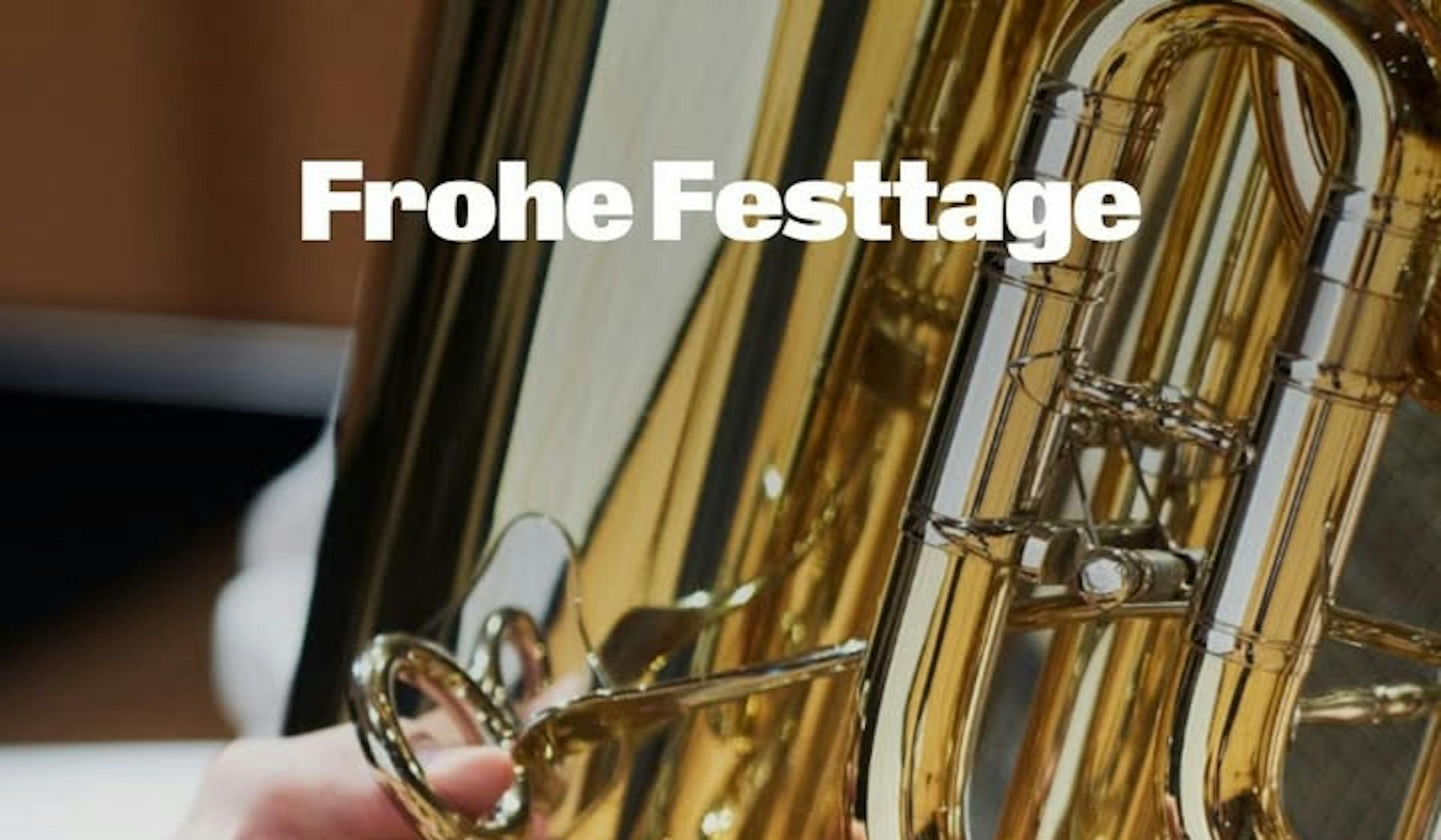 Frohe Festtage