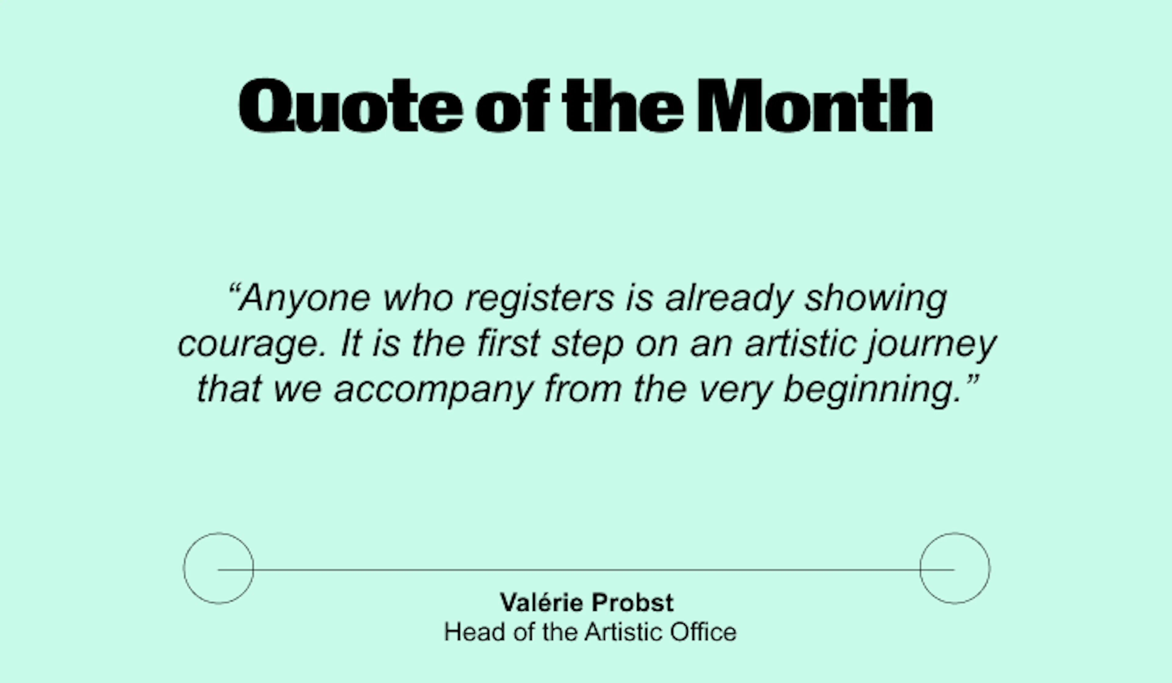 Quote of the Month