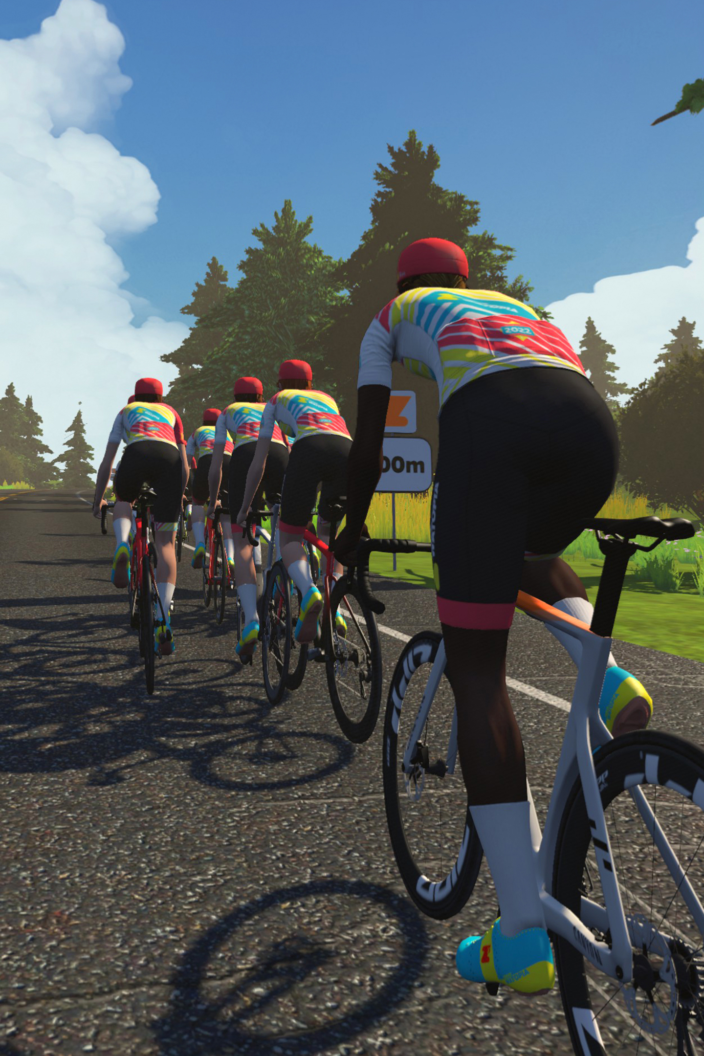 christmas jersey zwift