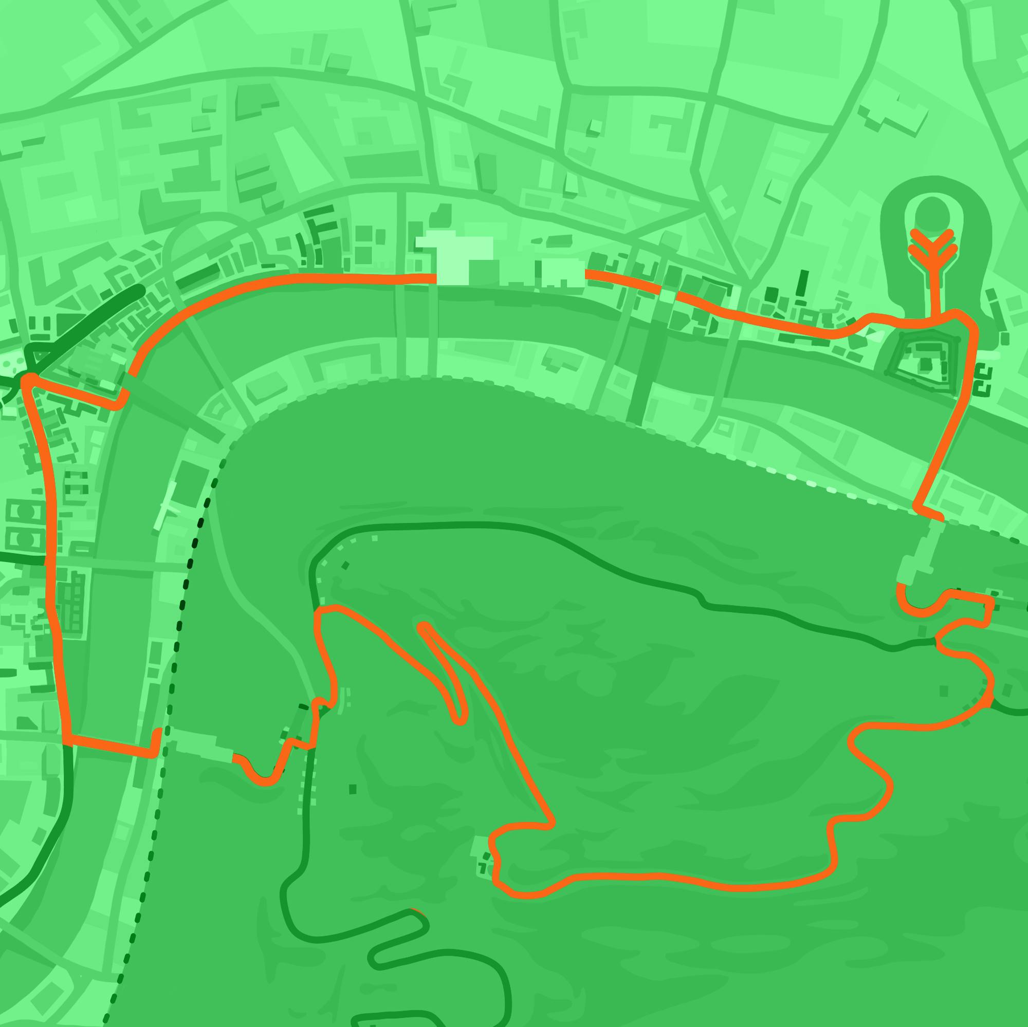 London Loop Reverse Map