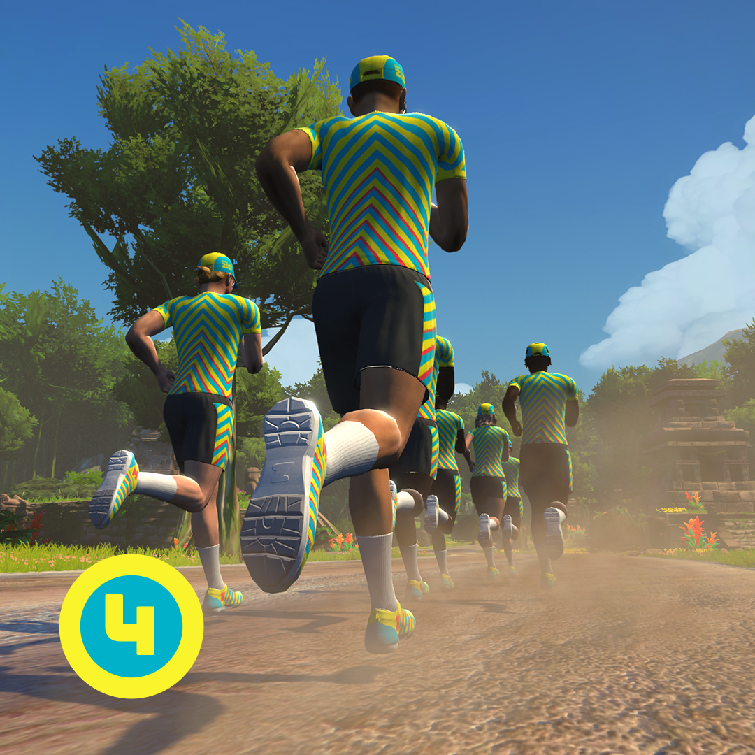 The at Home Cycling & Running Virtual Training App