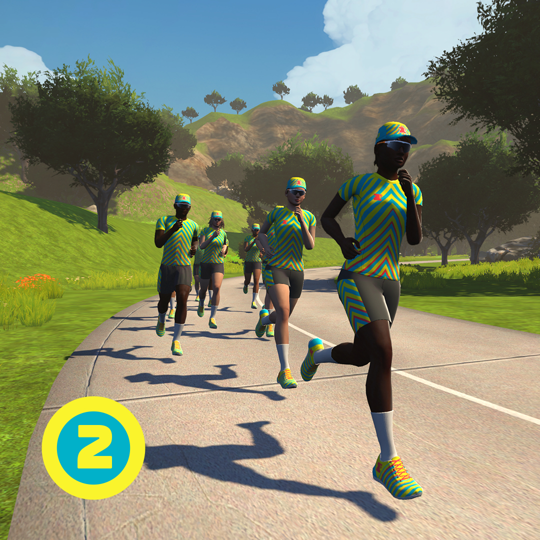 The at Home Cycling & Running Virtual Training App