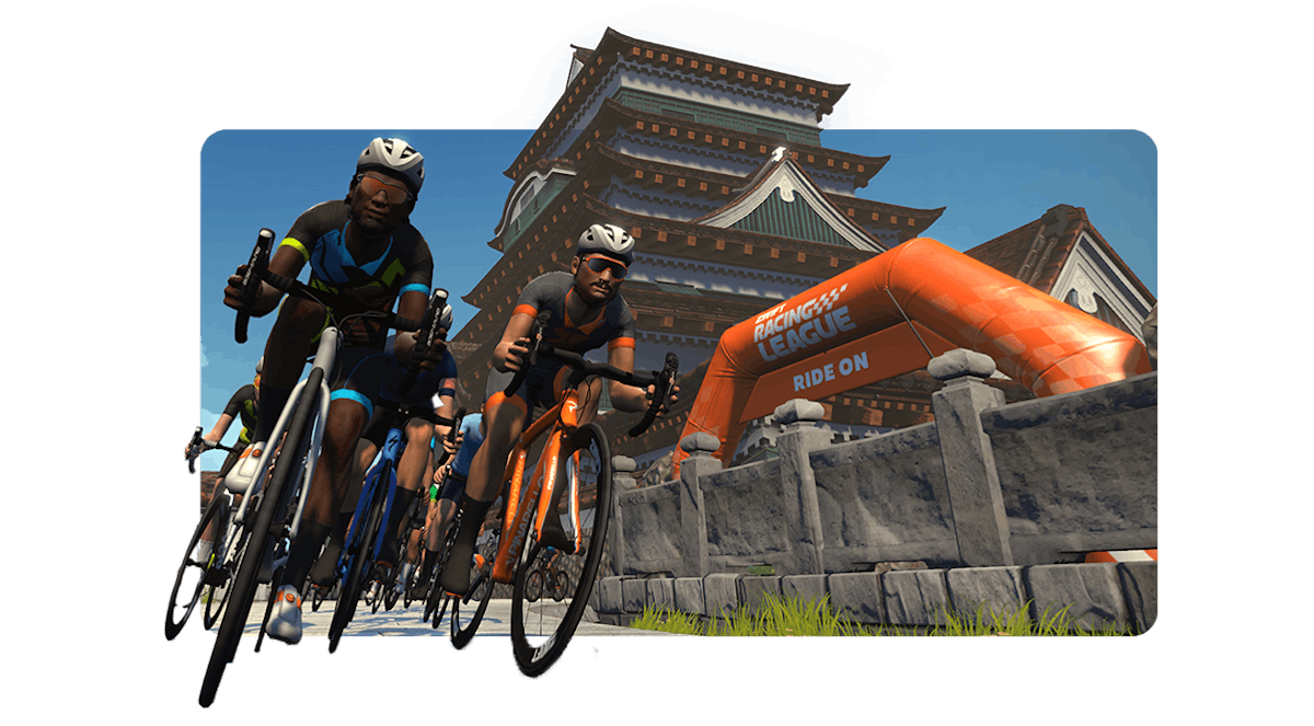 Every Day 
is Race Day 
on Zwift