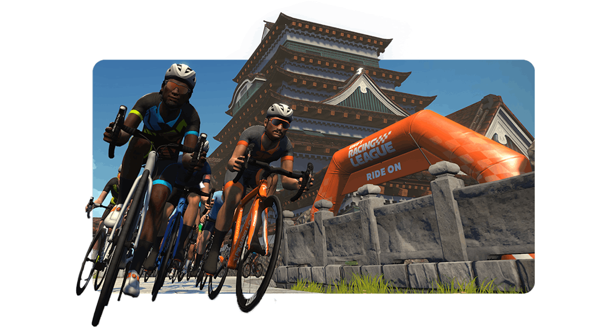 Every Day
is Race Day
on Zwift