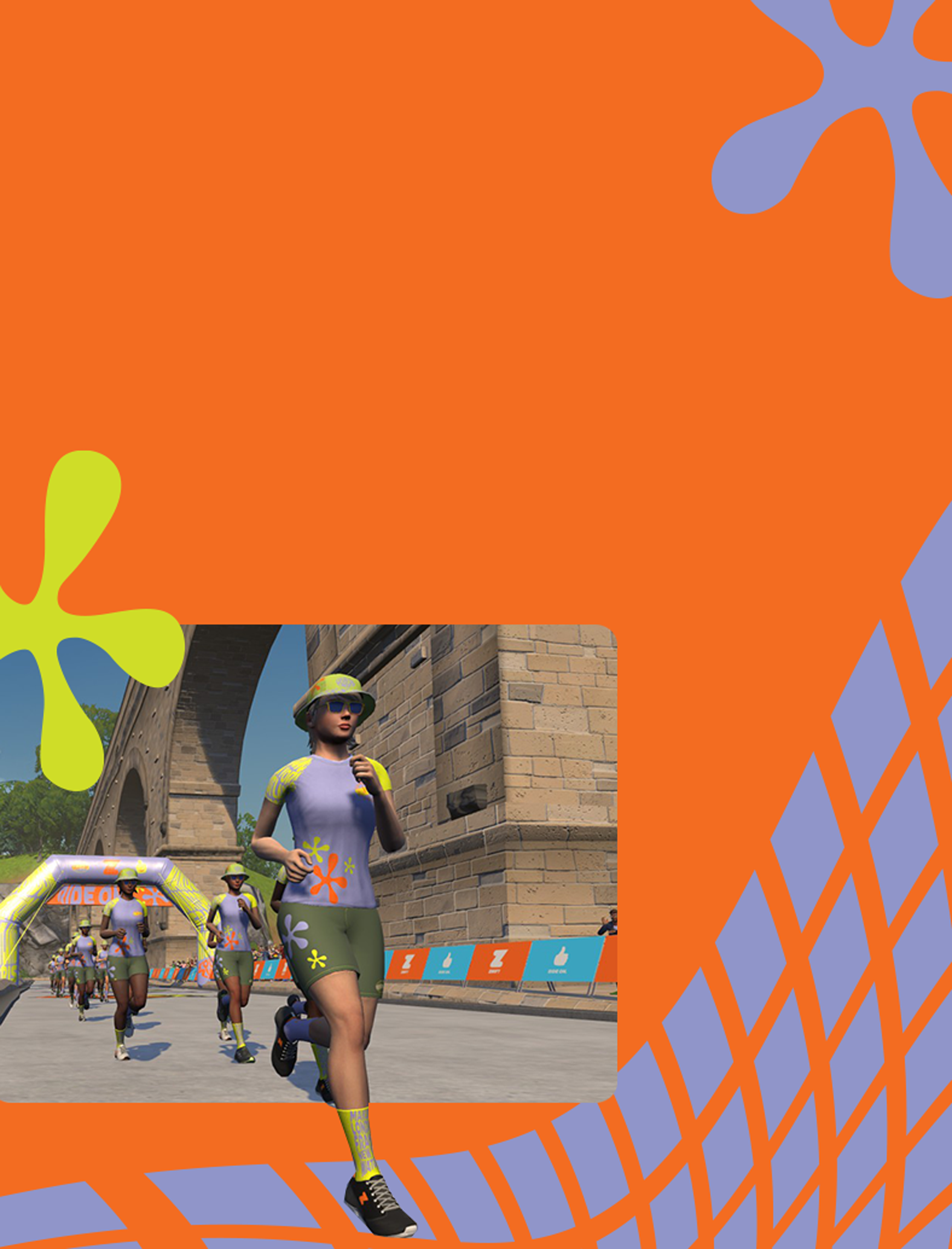 Zwift Events Tour de Zwift 2024 Run Stage 4