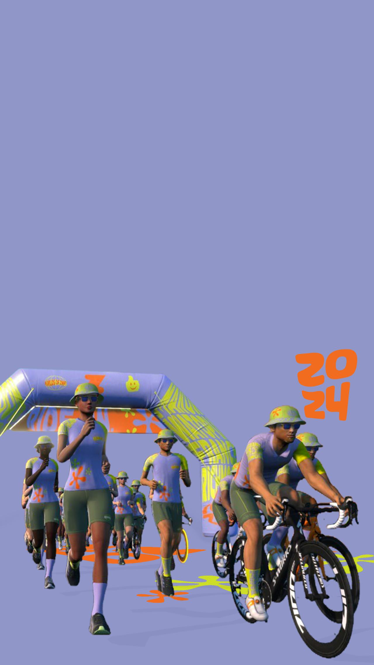 Zwiftイベント Tour de Zwift 2025 Zwiftイベント Tour de Zwift 2025
