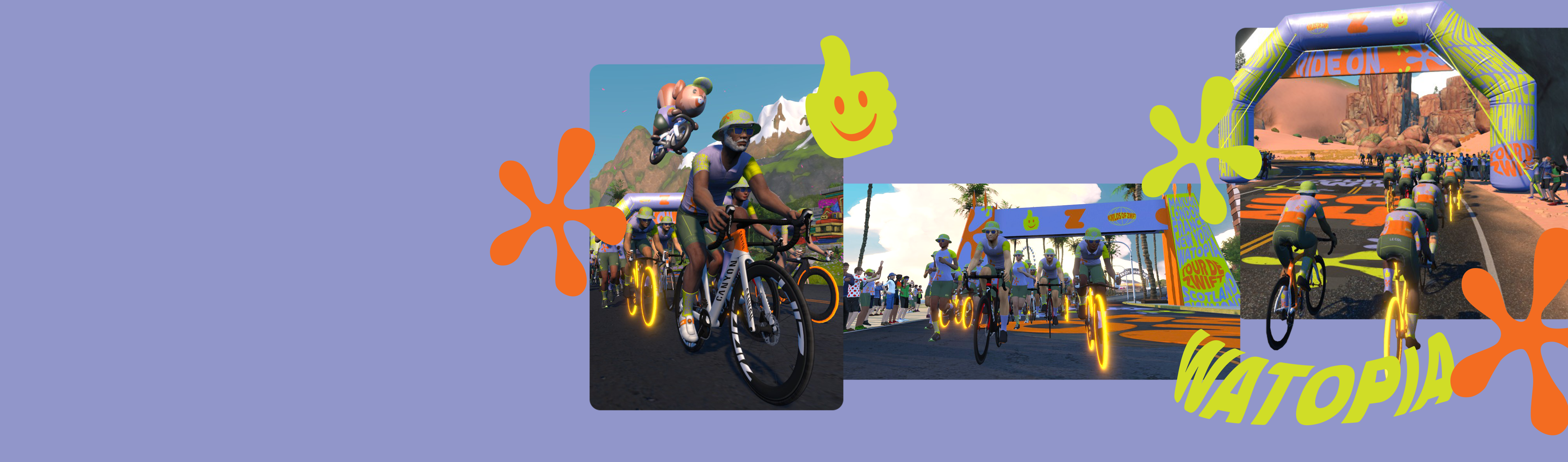 ZwiftEvents Tour de Zwift 2024 6. FAHRTETAPPE