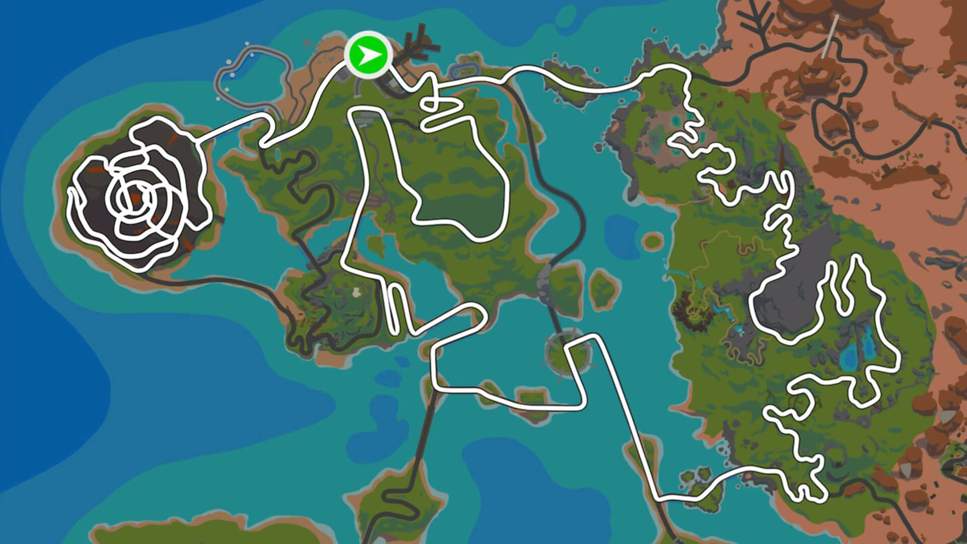 Stage 1 - 2021 Tour Of Watopia - Cycling - Zwift