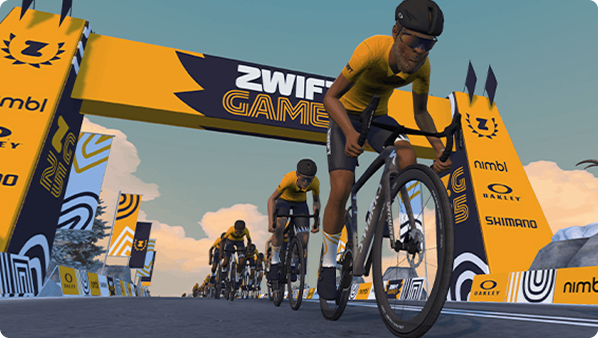 Regarde les pros se mesurer