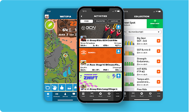 EXPLORATION DES PARCOURS,
ENTRAÎNEMENTS ET ÉVÉNEMENTS